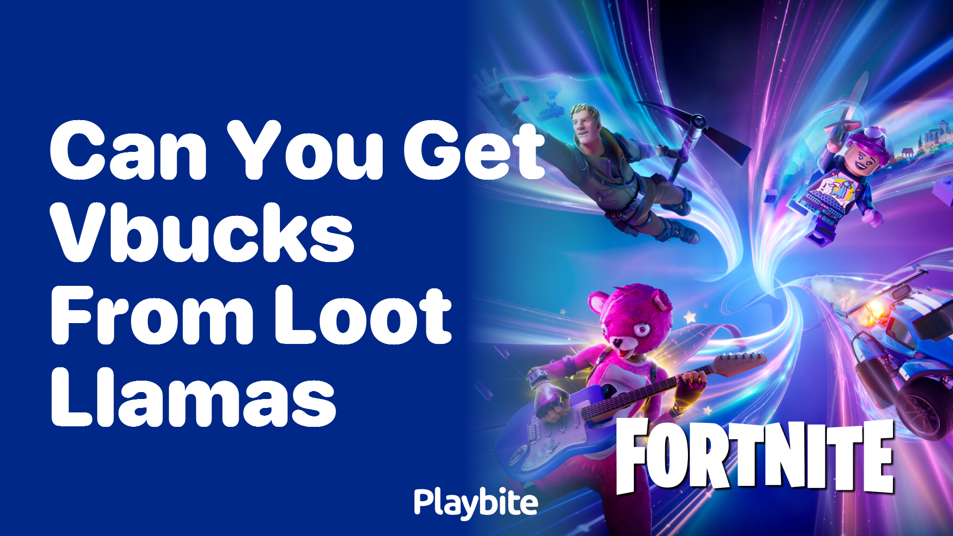 Can You Get V-Bucks from Loot Llamas in Fortnite?