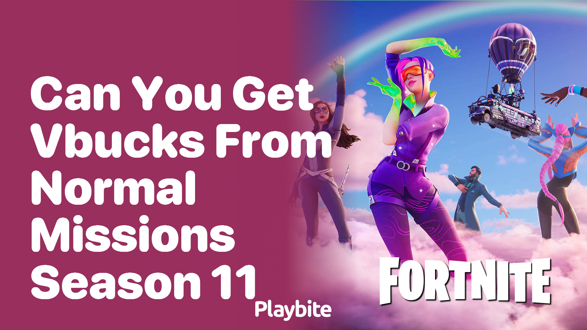 Can You Get V-Bucks from Normal Missions in Fortnite Season 11?