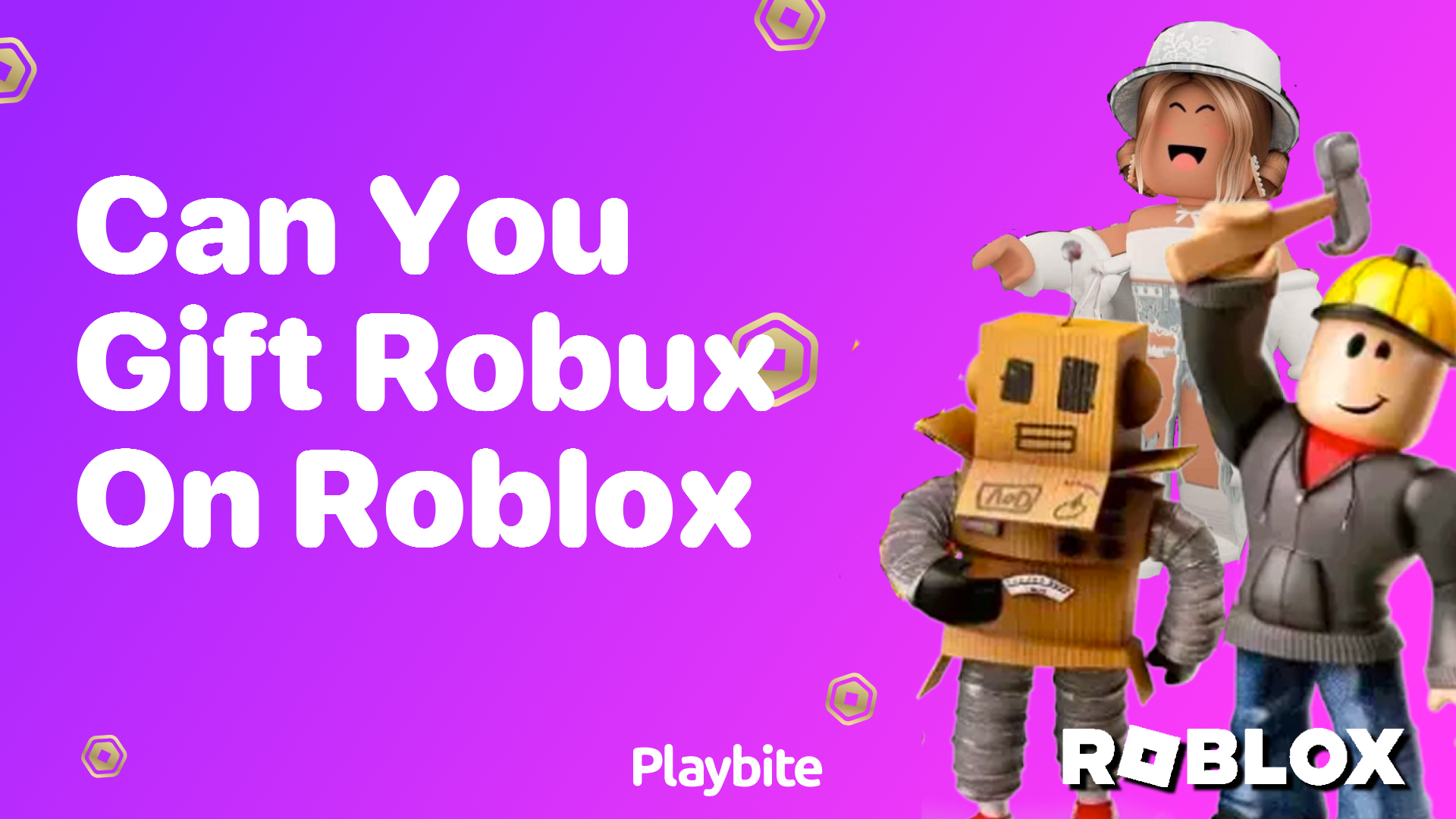 Can You Gift Robux on Roblox?