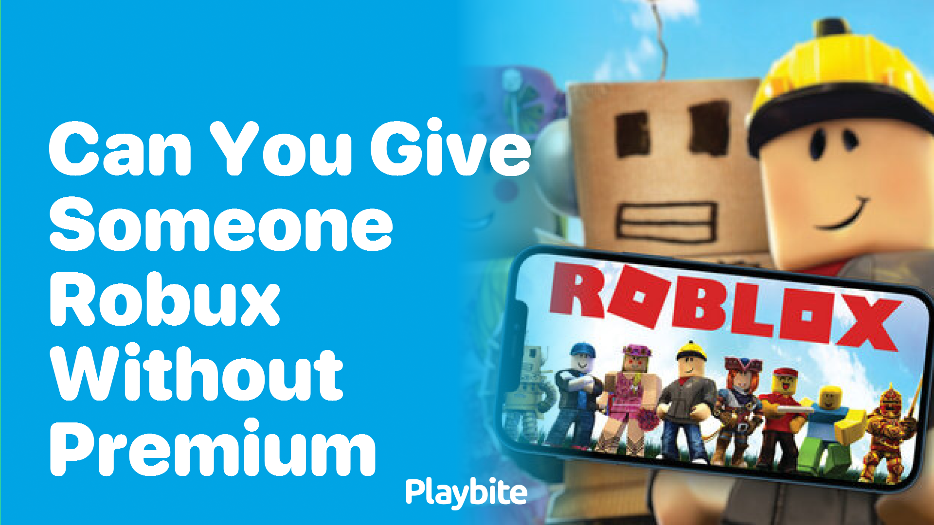 Can You Give Someone Robux Without Premium?