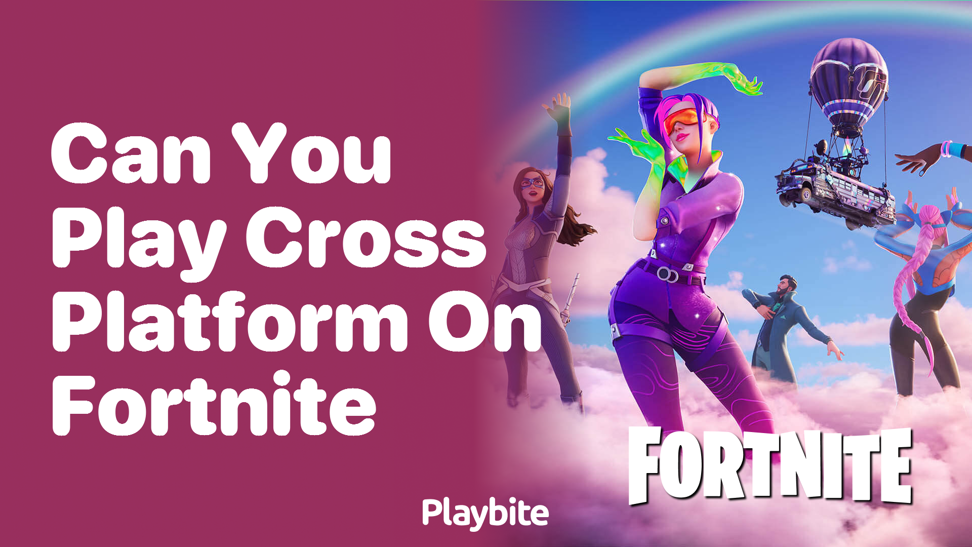 Can You Play Cross-Platform on Fortnite?