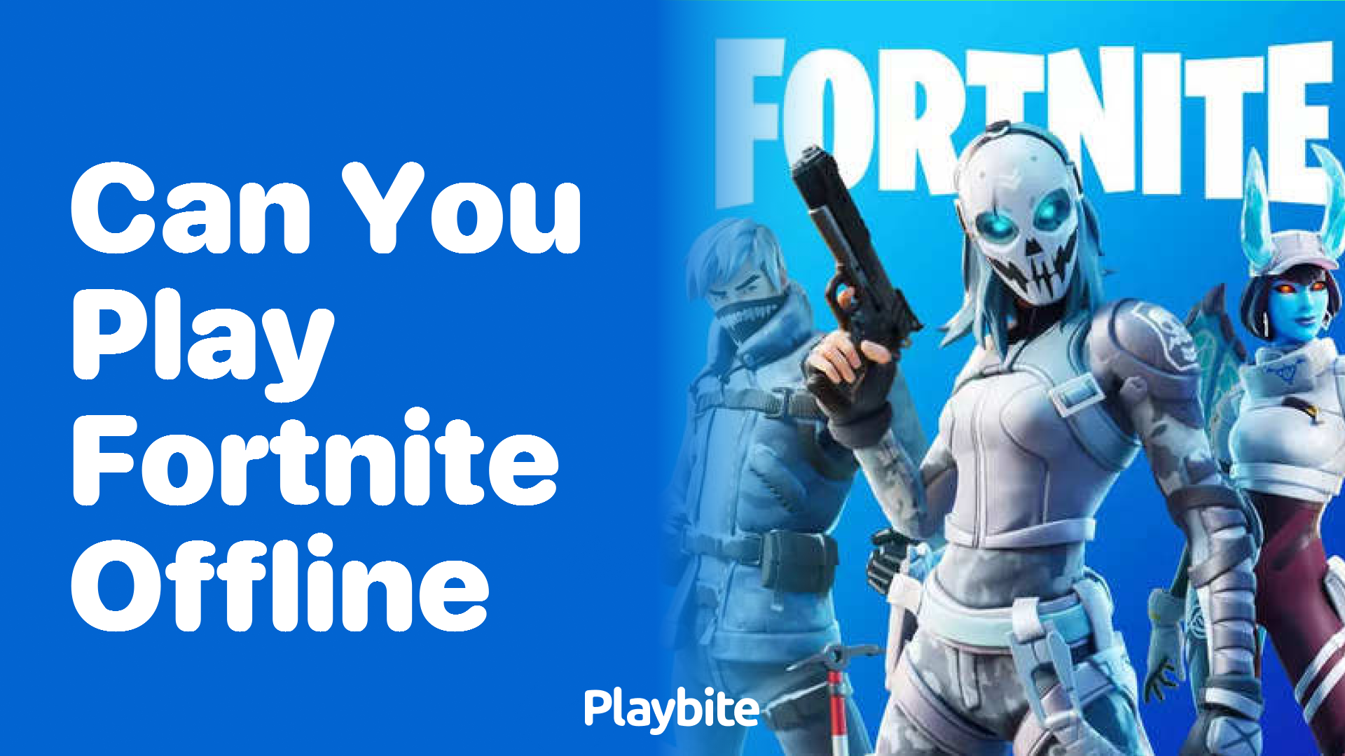 Can You Play Fortnite Offline?