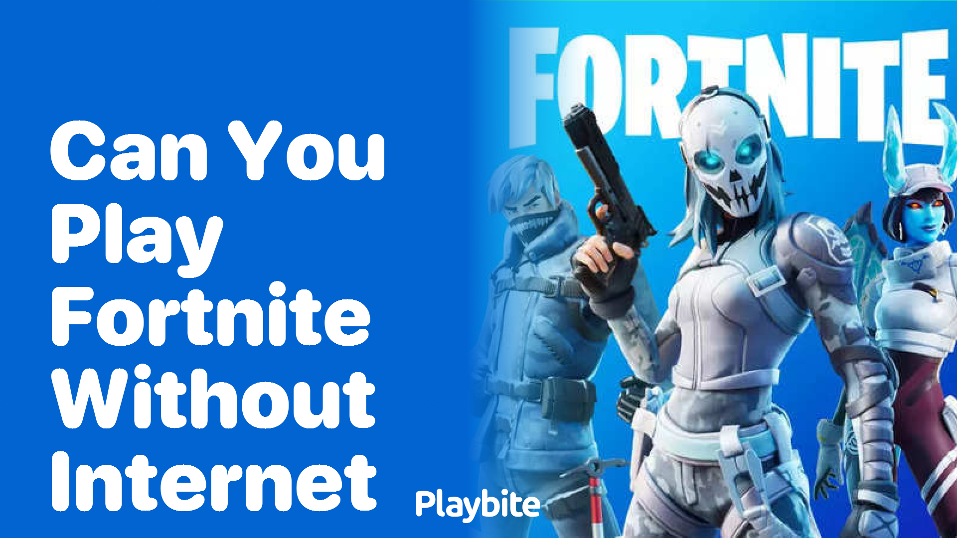 Can You Play Fortnite Without Internet?