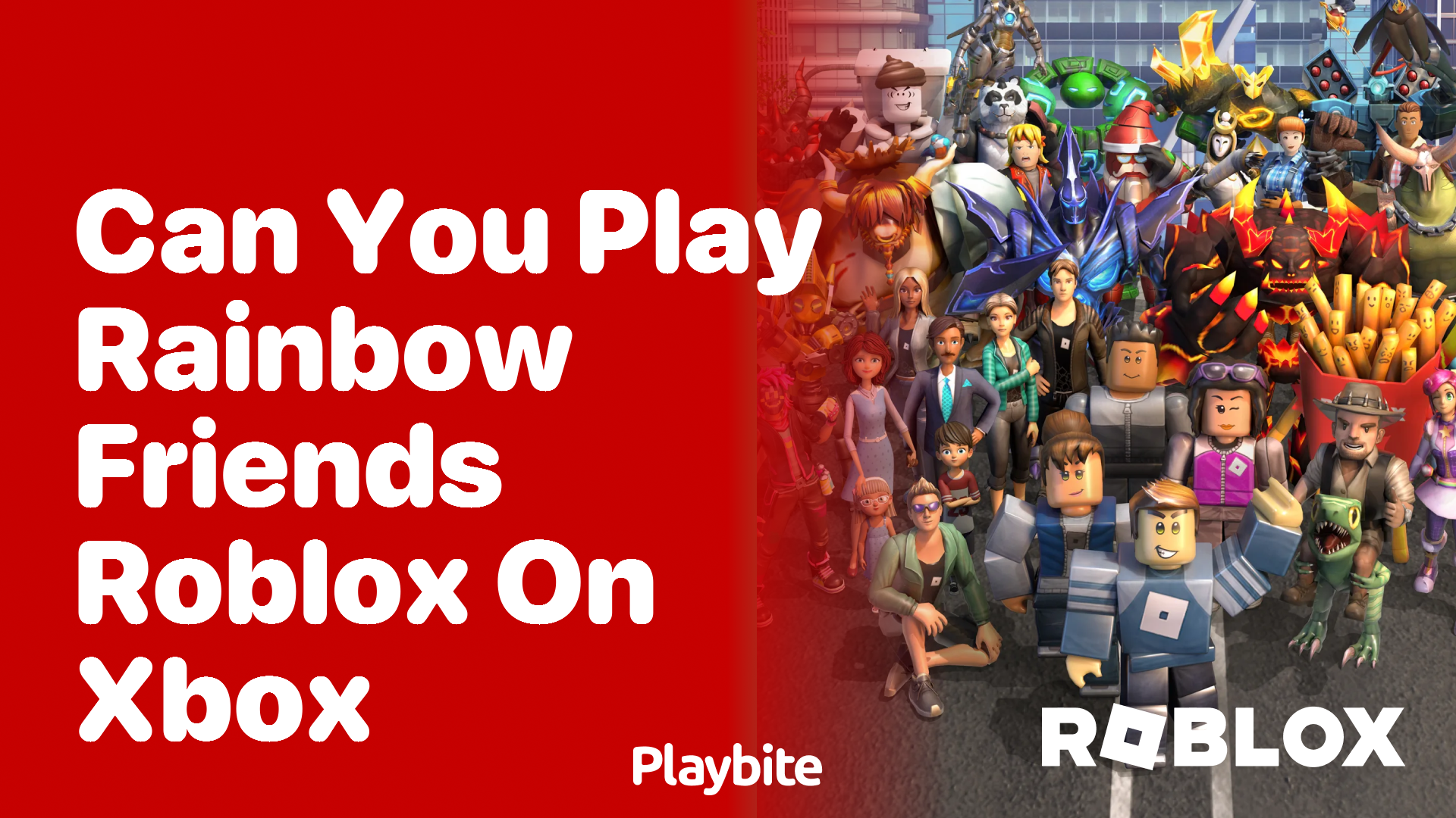 Can You Play Rainbow Friends Roblox on Xbox?