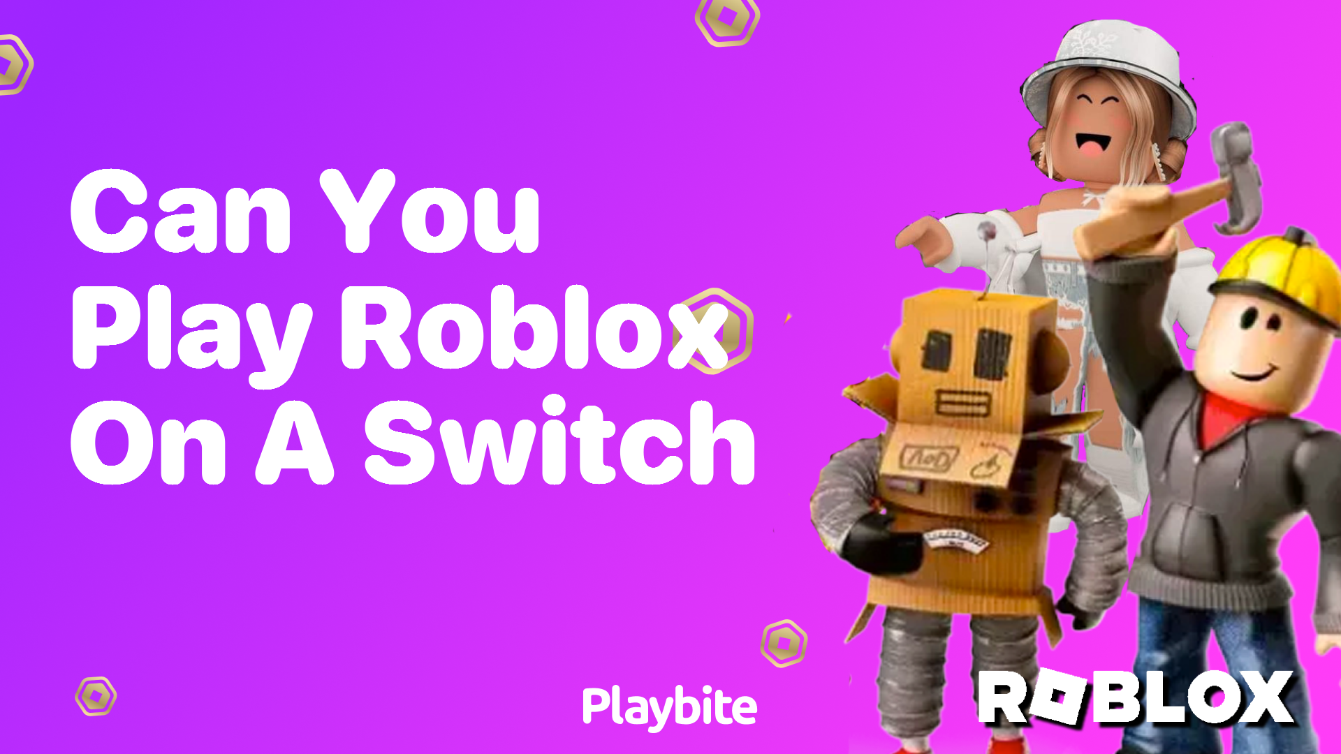 Can You Play Roblox on a Switch? Find Out Here!