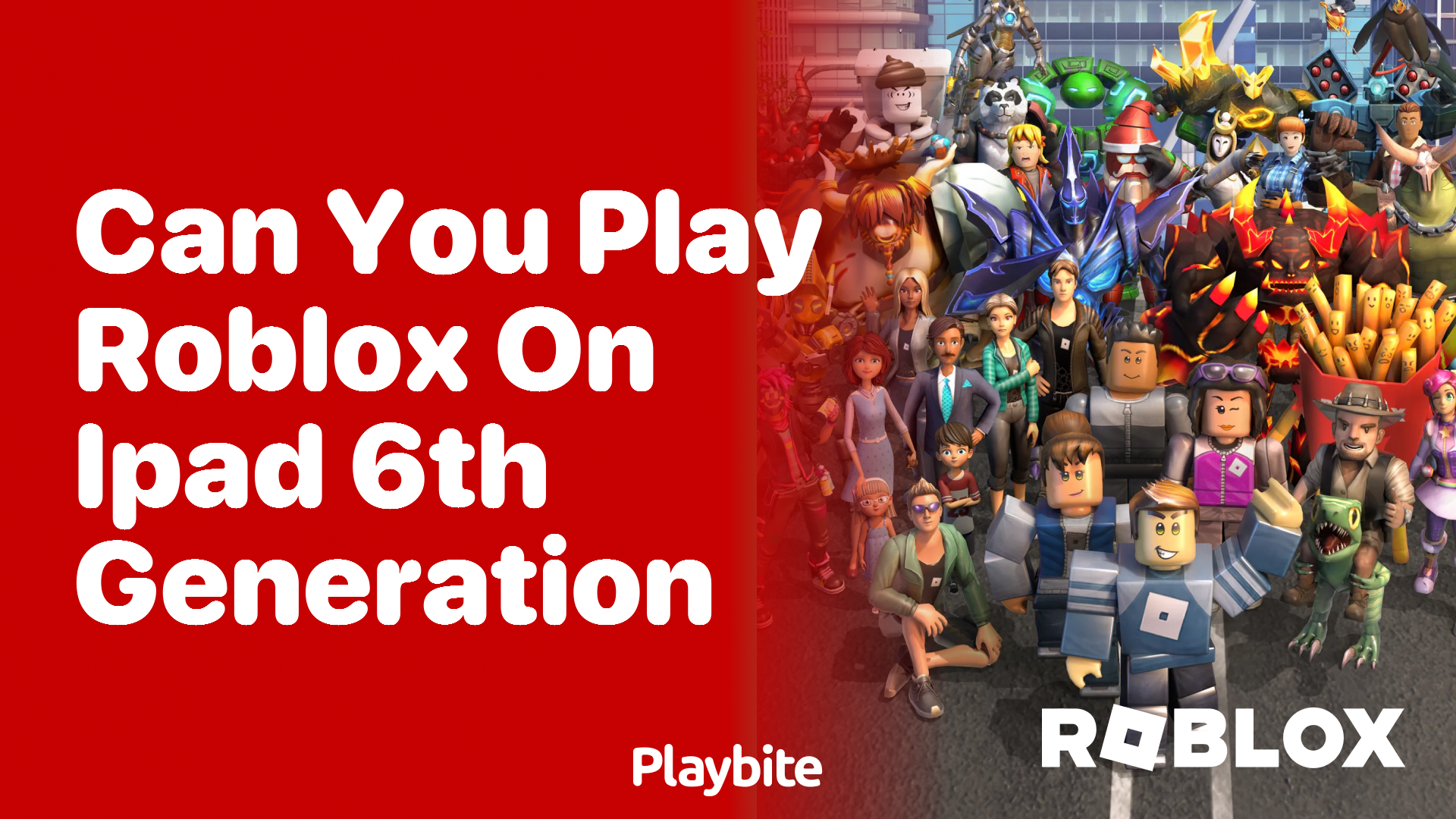 Can You Play Roblox on iPad 6th Generation?