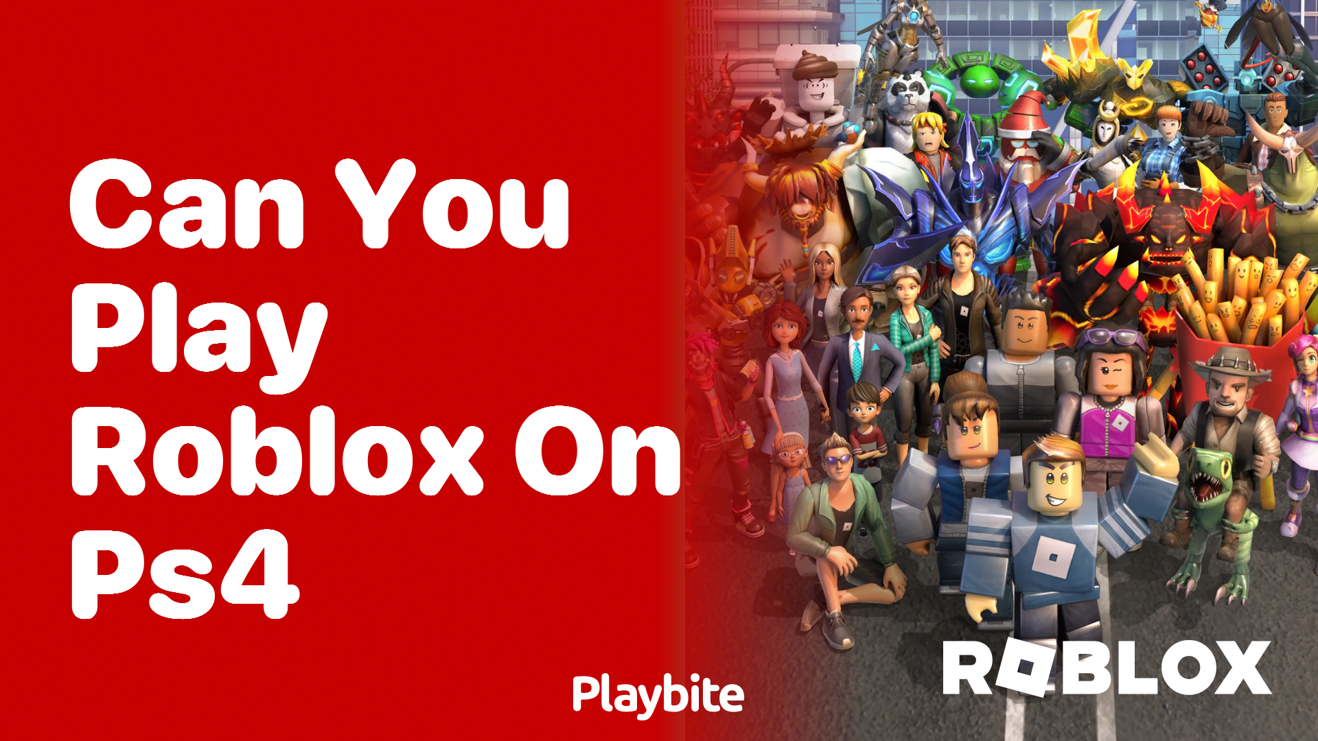 Can You Play Roblox on PS4?