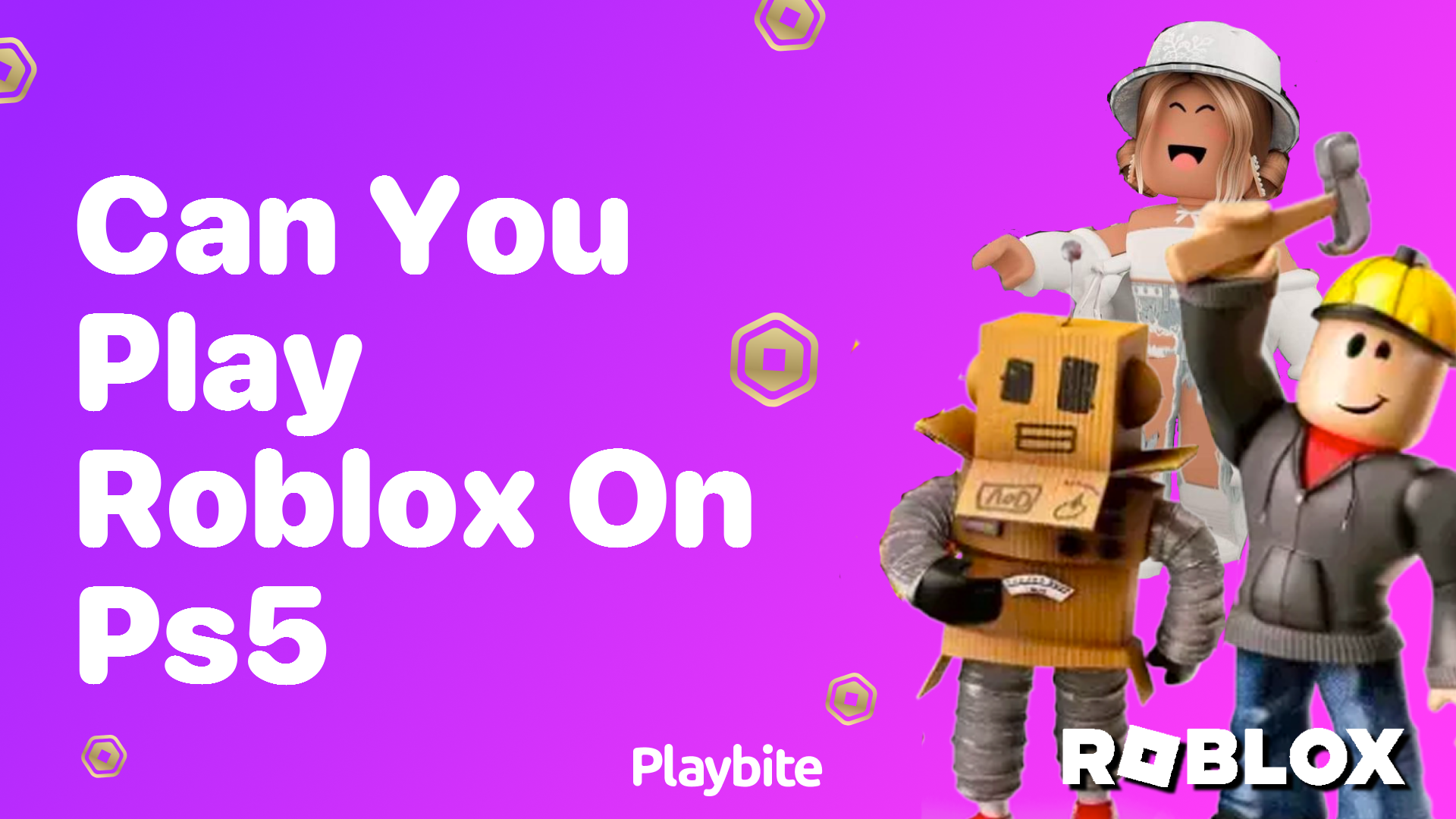 Can You Play Roblox on PS5?
