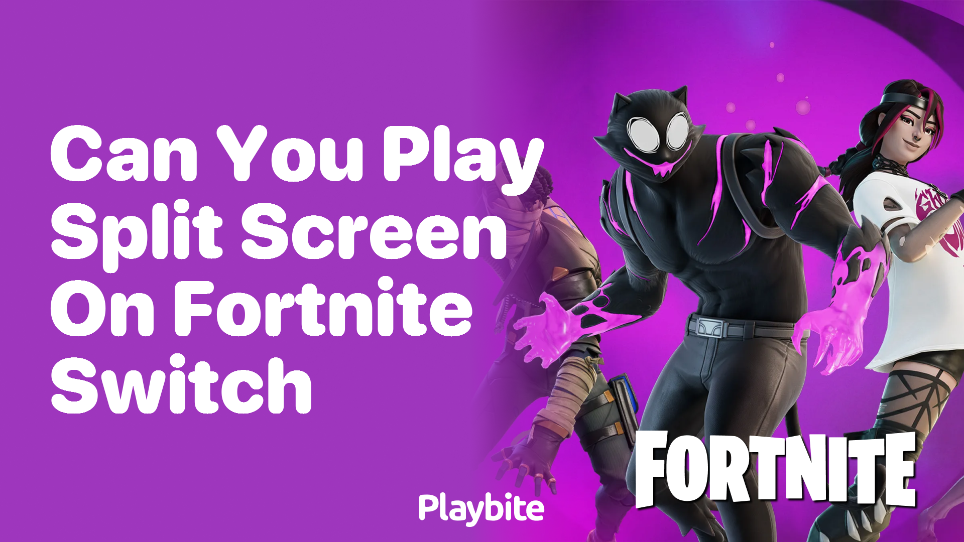 Can You Play Split Screen on Fortnite Switch?