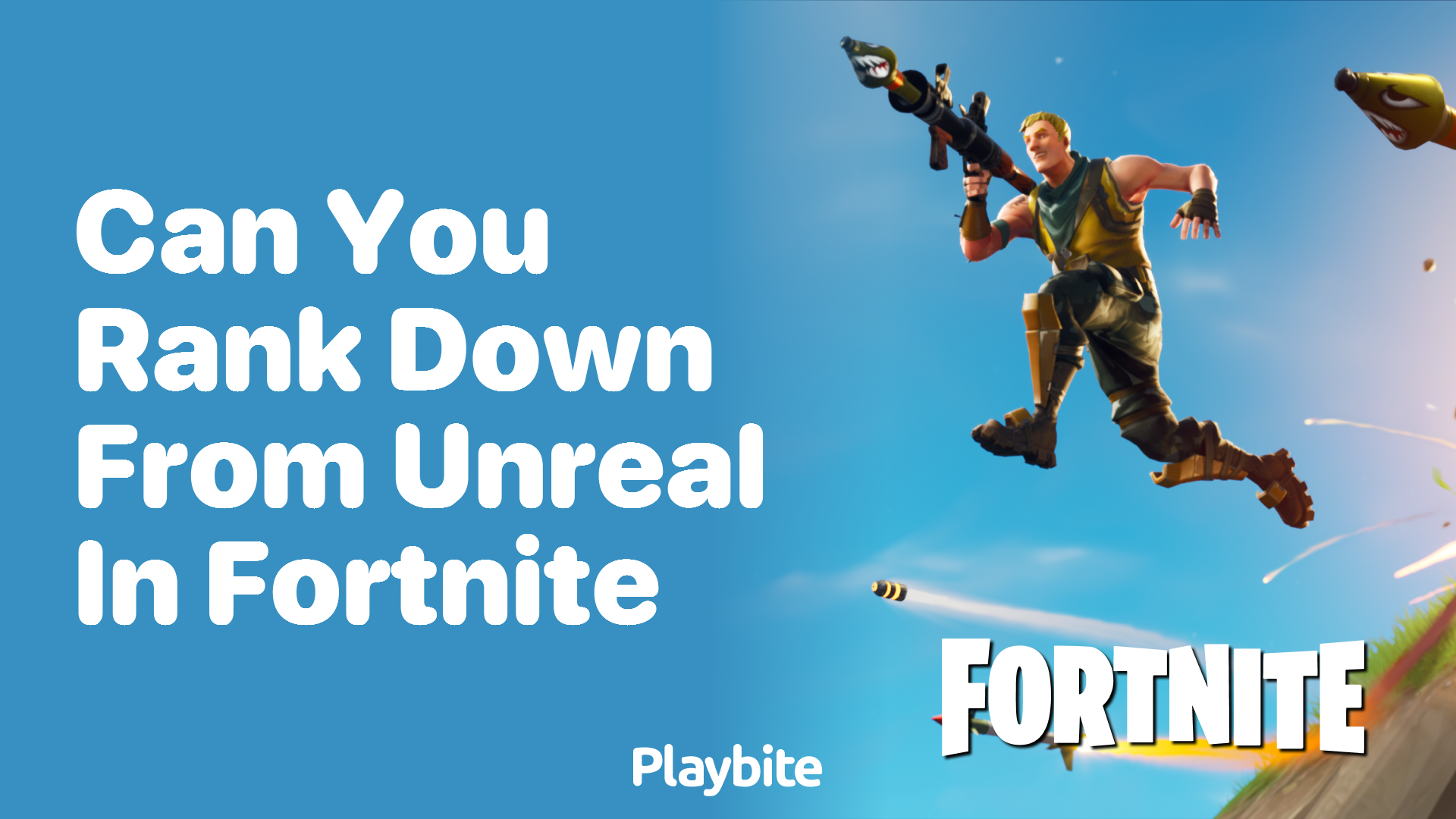 Can You Rank Down from Unreal in Fortnite?