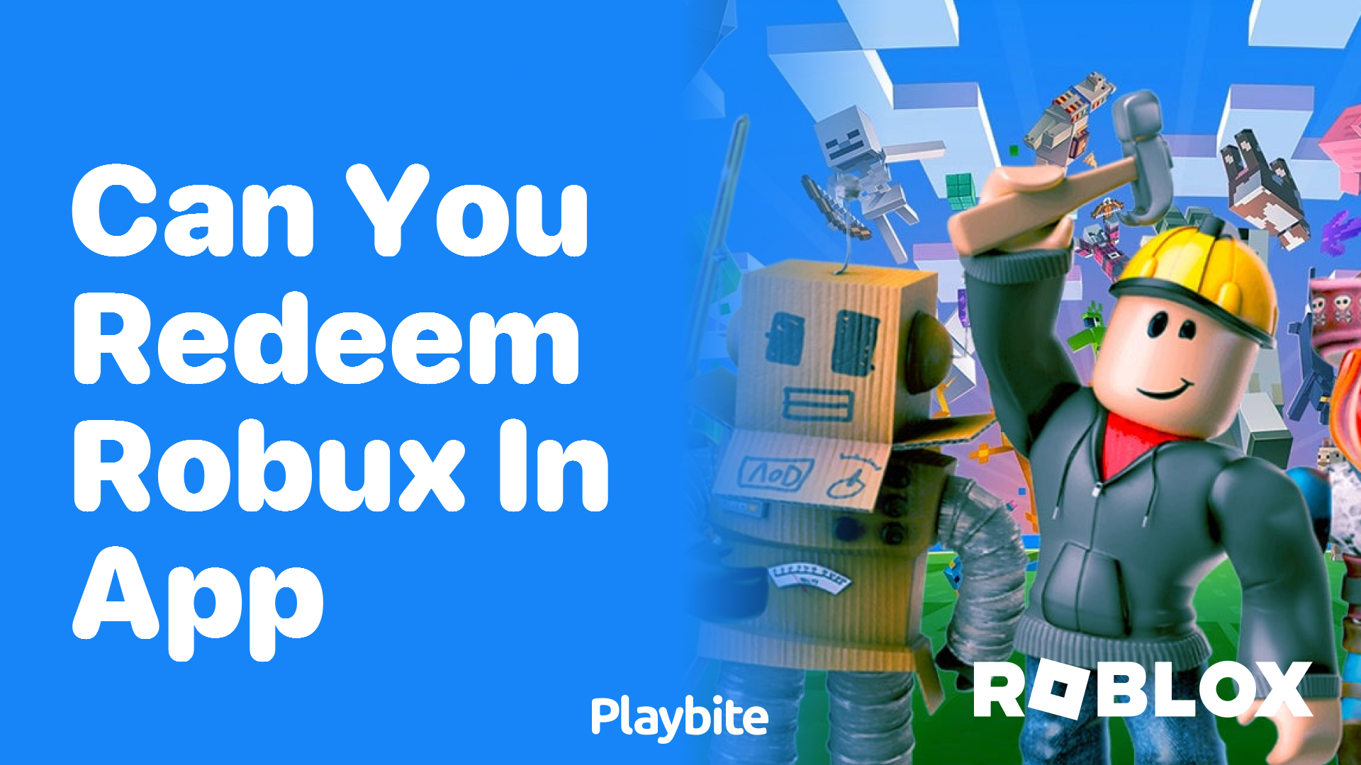 Can You Redeem Robux in the App?