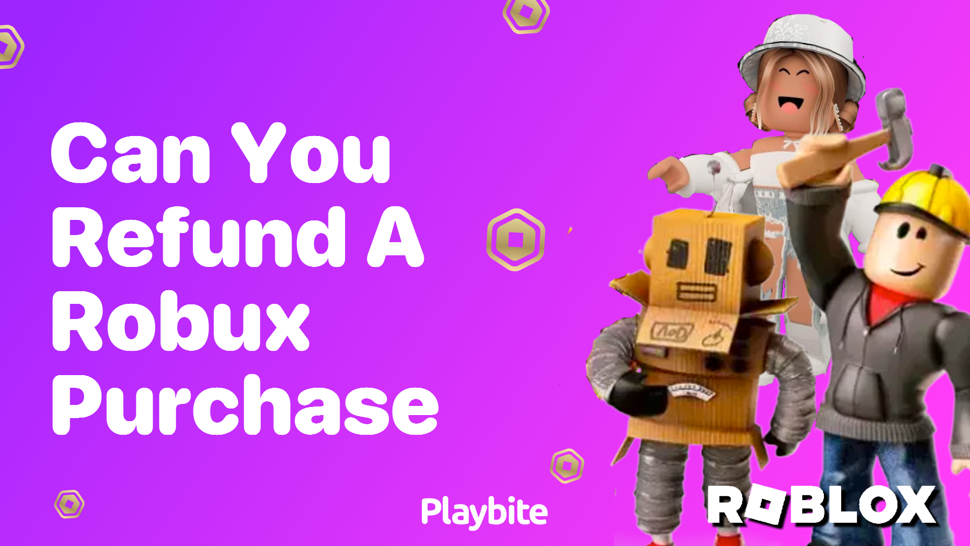 Can You Refund a Robux Purchase?