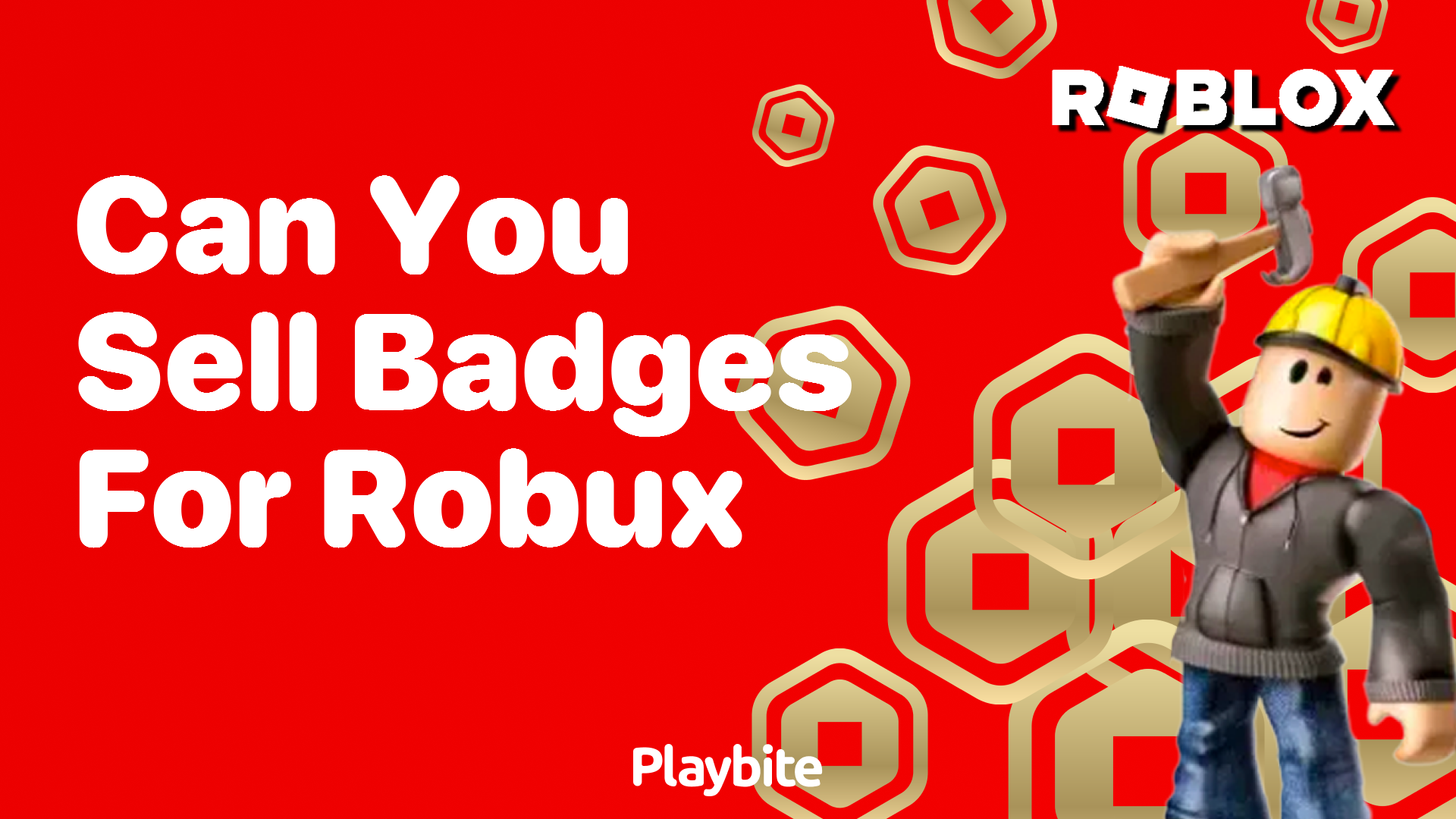 Can You Sell Badges for Robux?