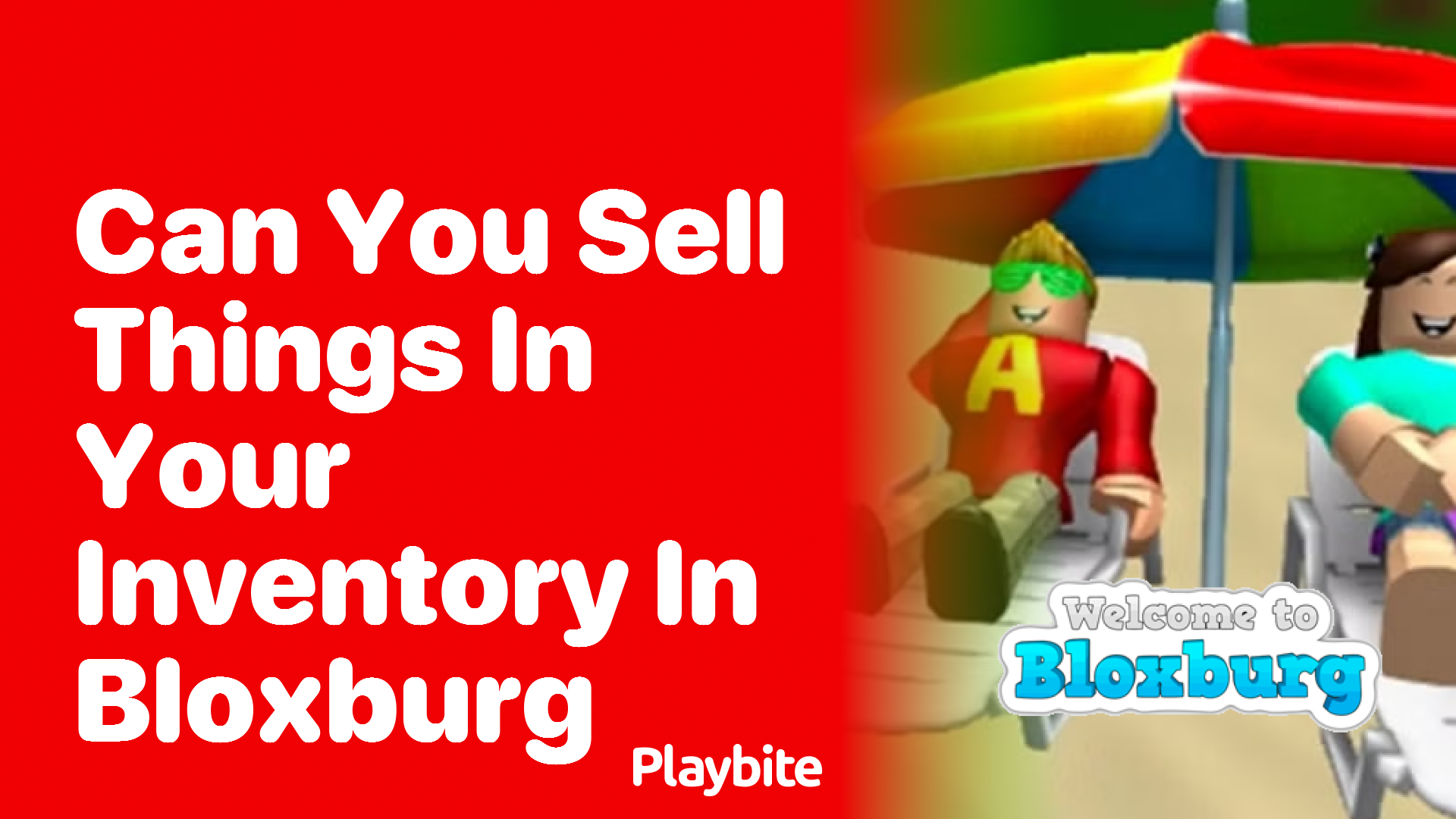 Can You Sell Things in Your Inventory in Bloxburg?