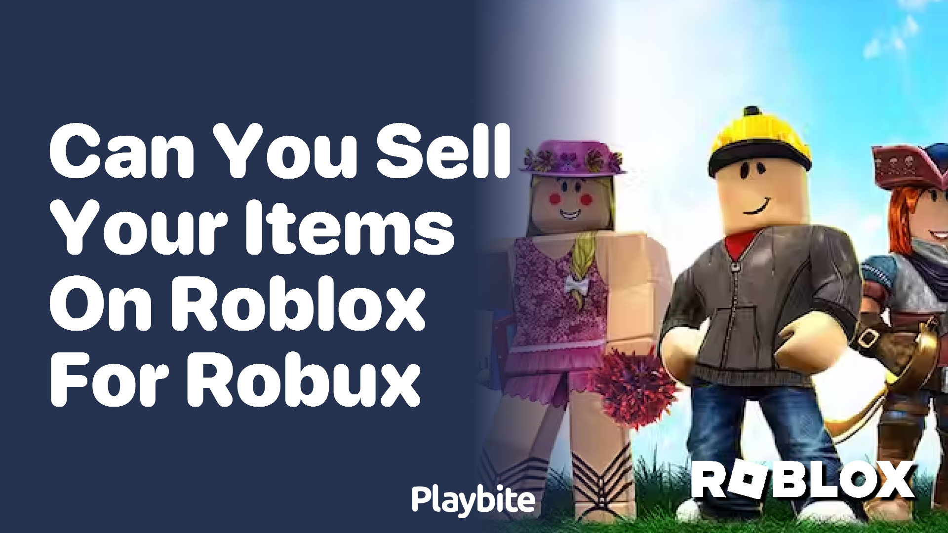 Can You Sell Your Items on Roblox for Robux?