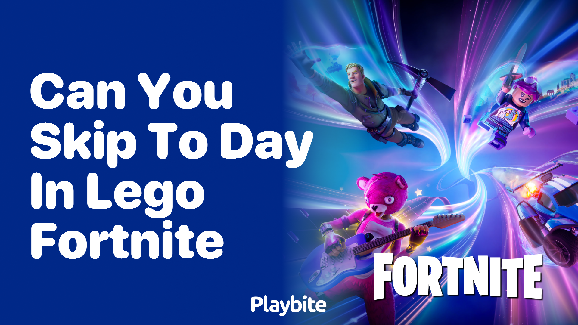 Can You Skip to Day in LEGO Fortnite?