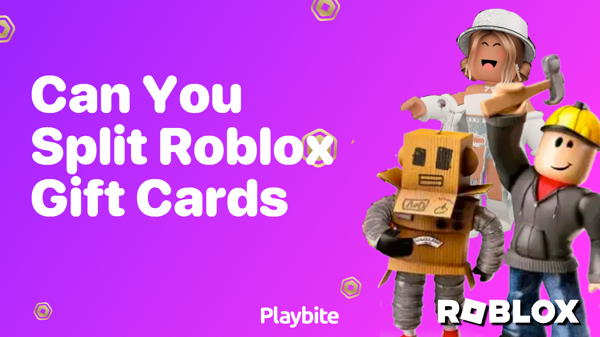 Can You Split Roblox Gift Cards? Find Out Here!
