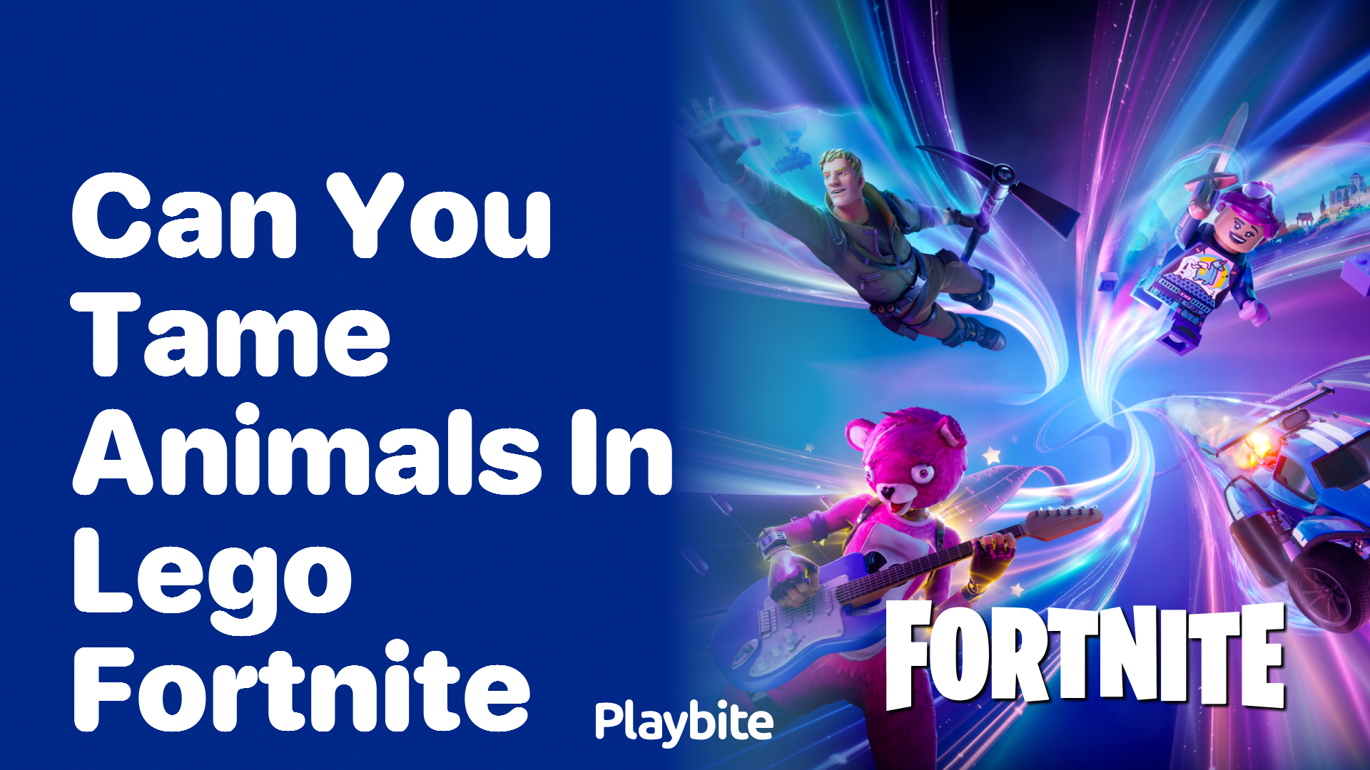 Can You Tame Animals in Lego Fortnite?