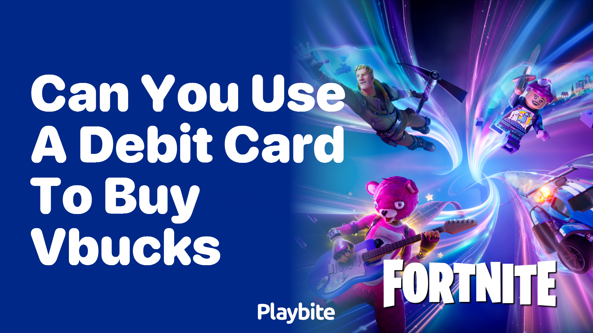 Can You Use a Debit Card to Buy V-Bucks?