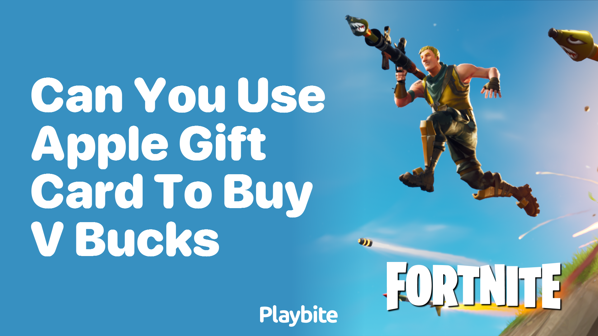 Can You Use an Apple Gift Card to Buy V-Bucks?