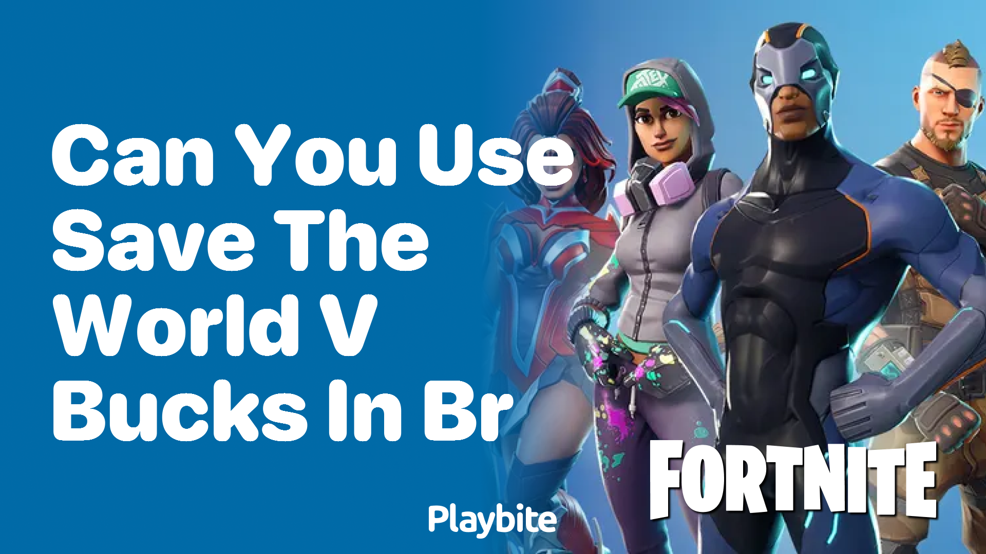Can You Use Save the World V-Bucks in Battle Royale?