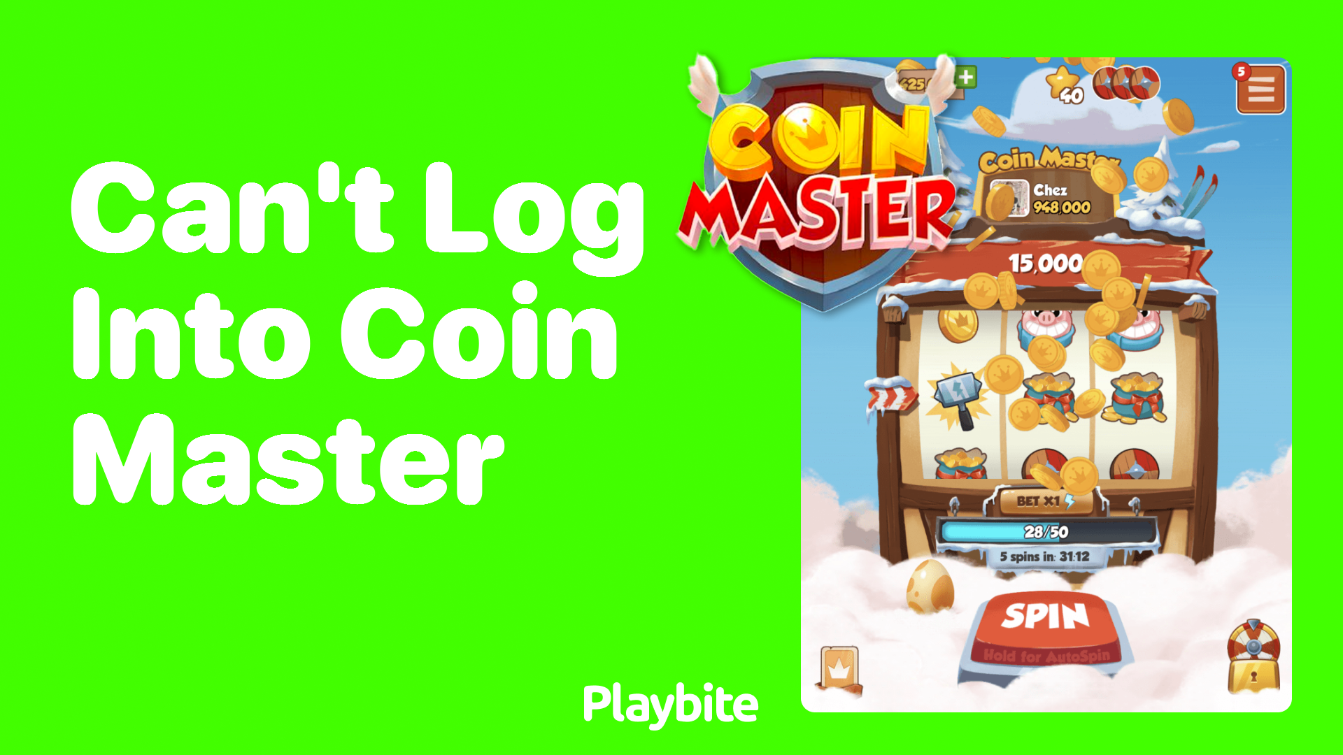 Can’t Log Into Coin Master? Here’s What to Do!