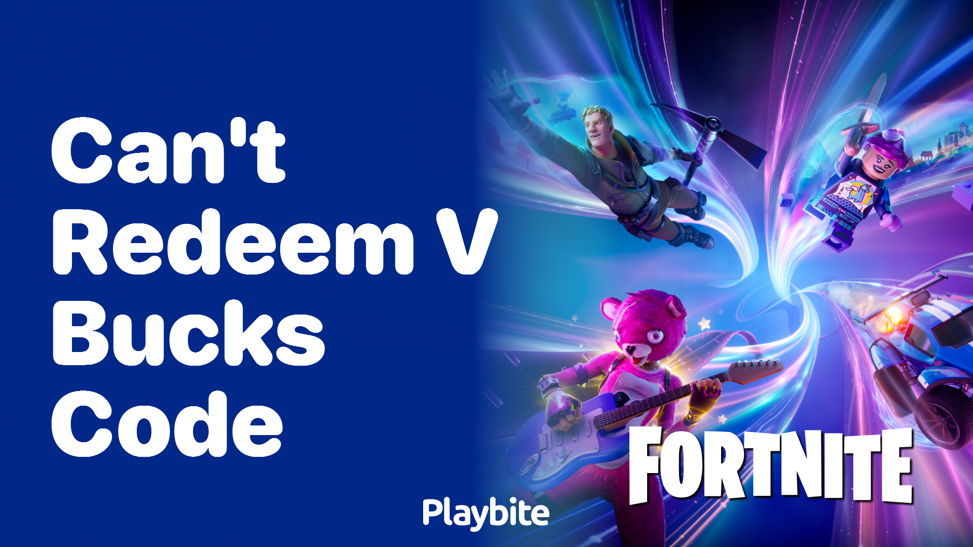 Can&#8217;t Redeem V-Bucks Code? Here&#8217;s What to Do!