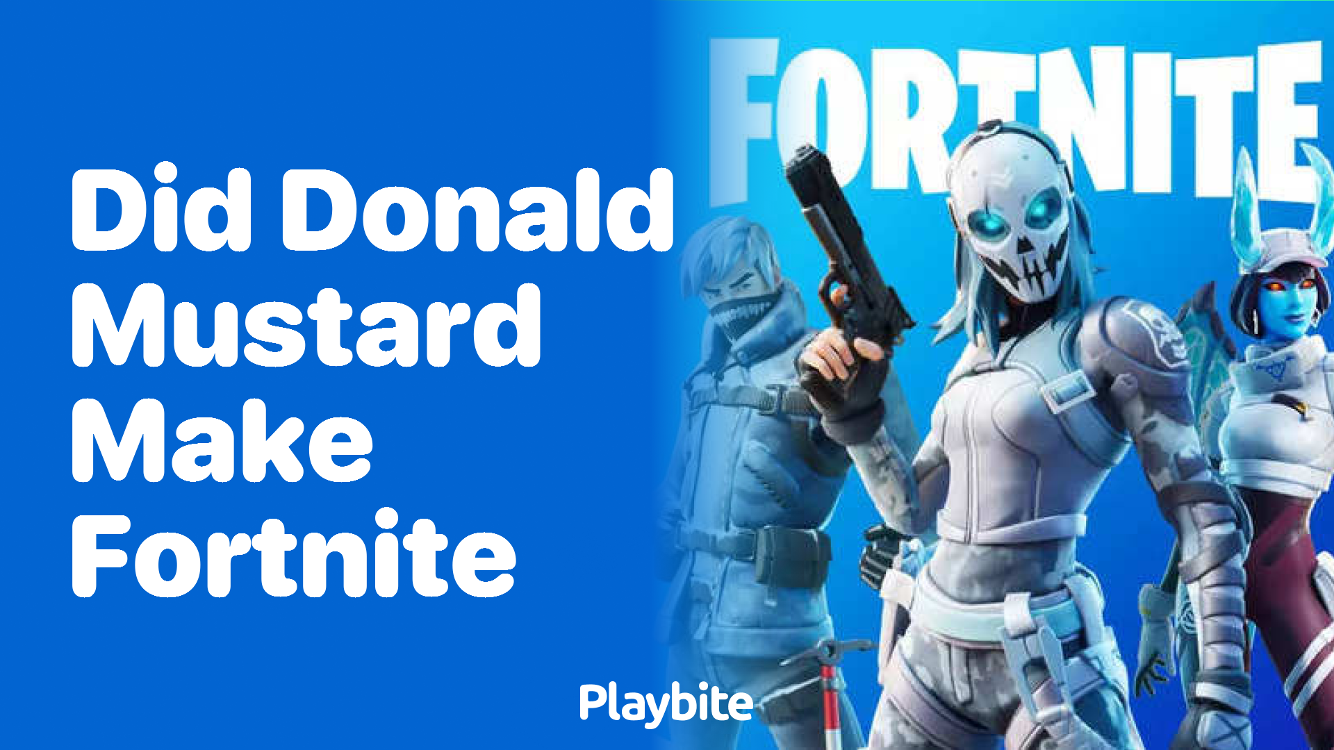 Did Donald Mustard Make Fortnite? Unwrapping the Mystery