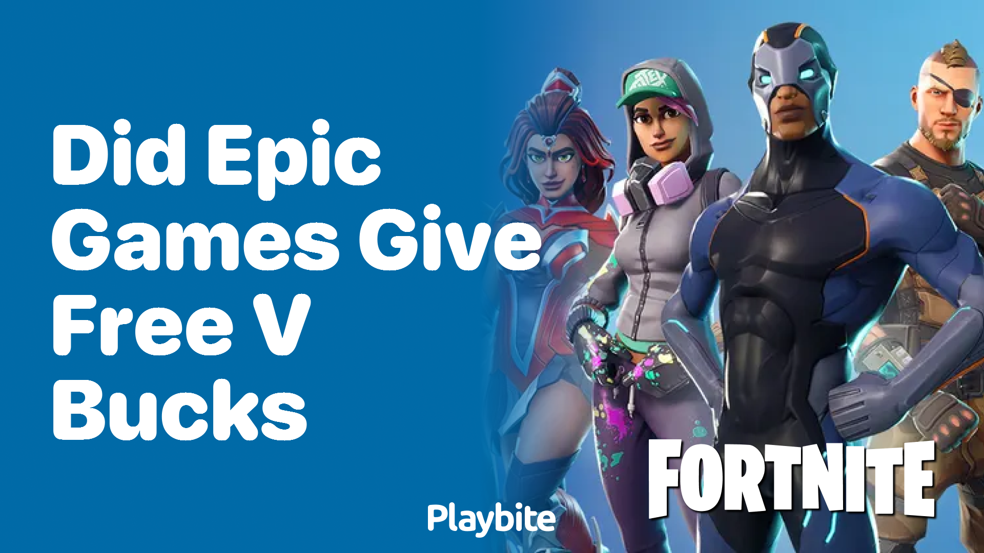 Did Epic Games Give Free V-Bucks to Fortnite Players?