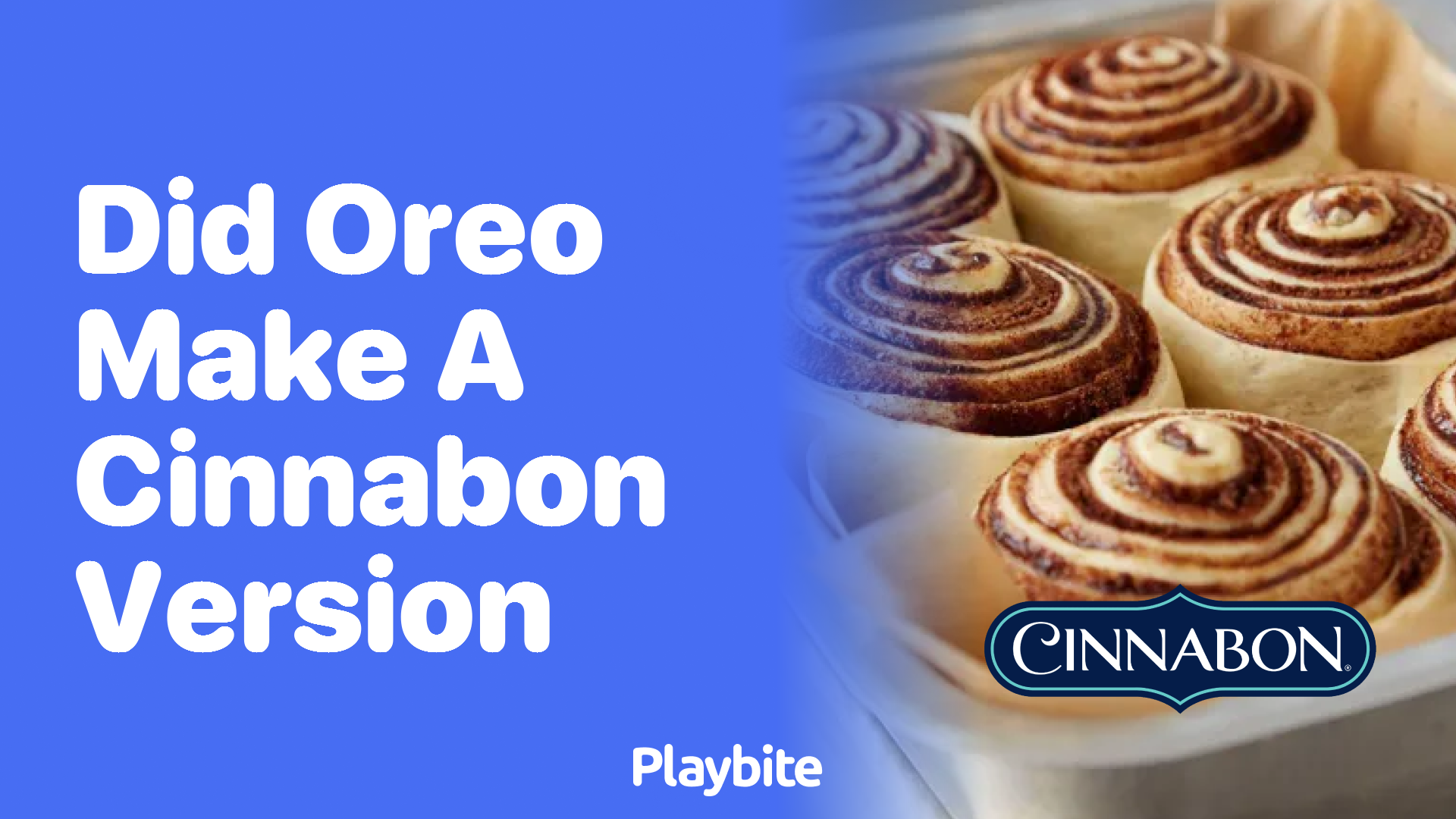 Did Oreo Make a Cinnabon Version?
