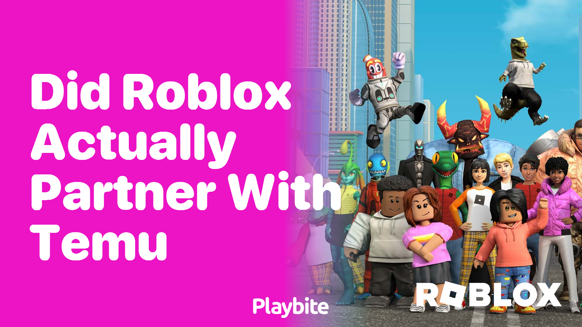 Did Roblox Actually Partner With Temu?