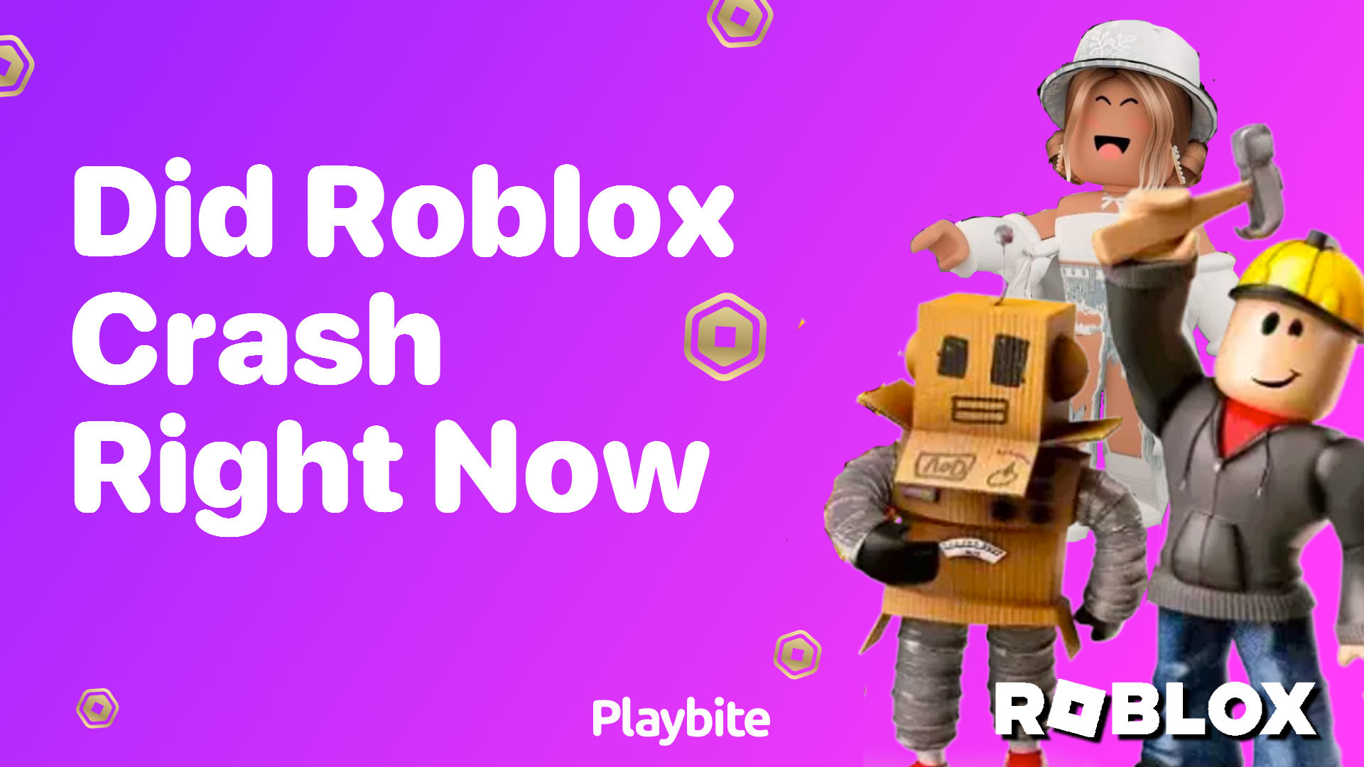 Did Roblox Crash Right Now? Find Out Here!
