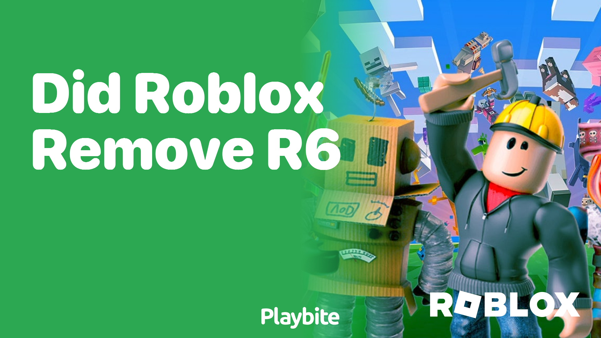 Did Roblox Remove R6?