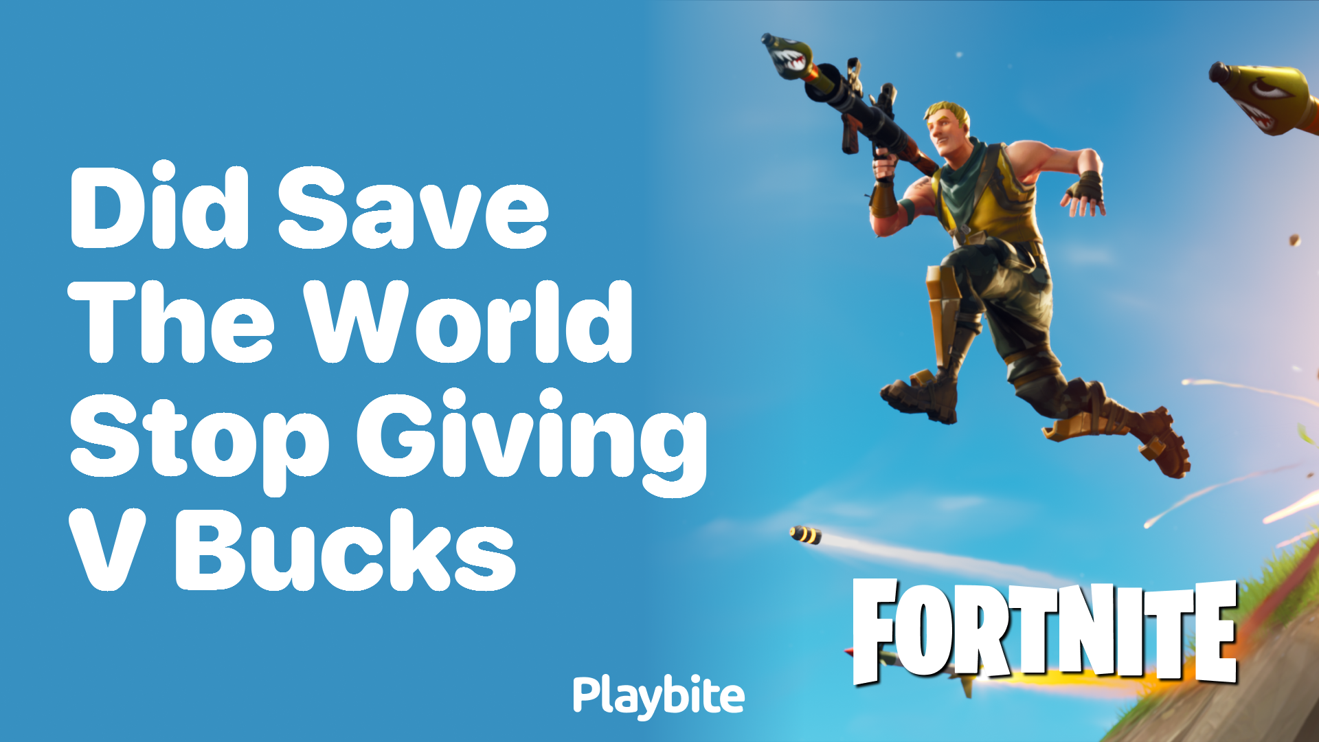 Did Save the World Stop Giving V-Bucks?