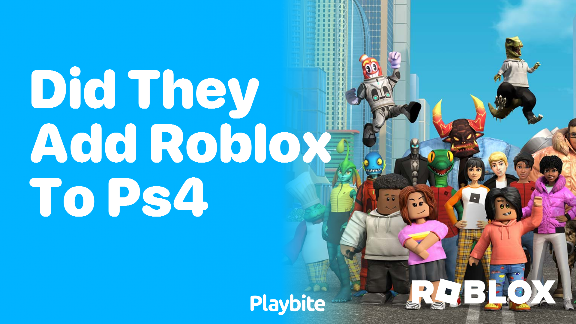 Did They Add Roblox to PS4? Your Curiosity Answered!