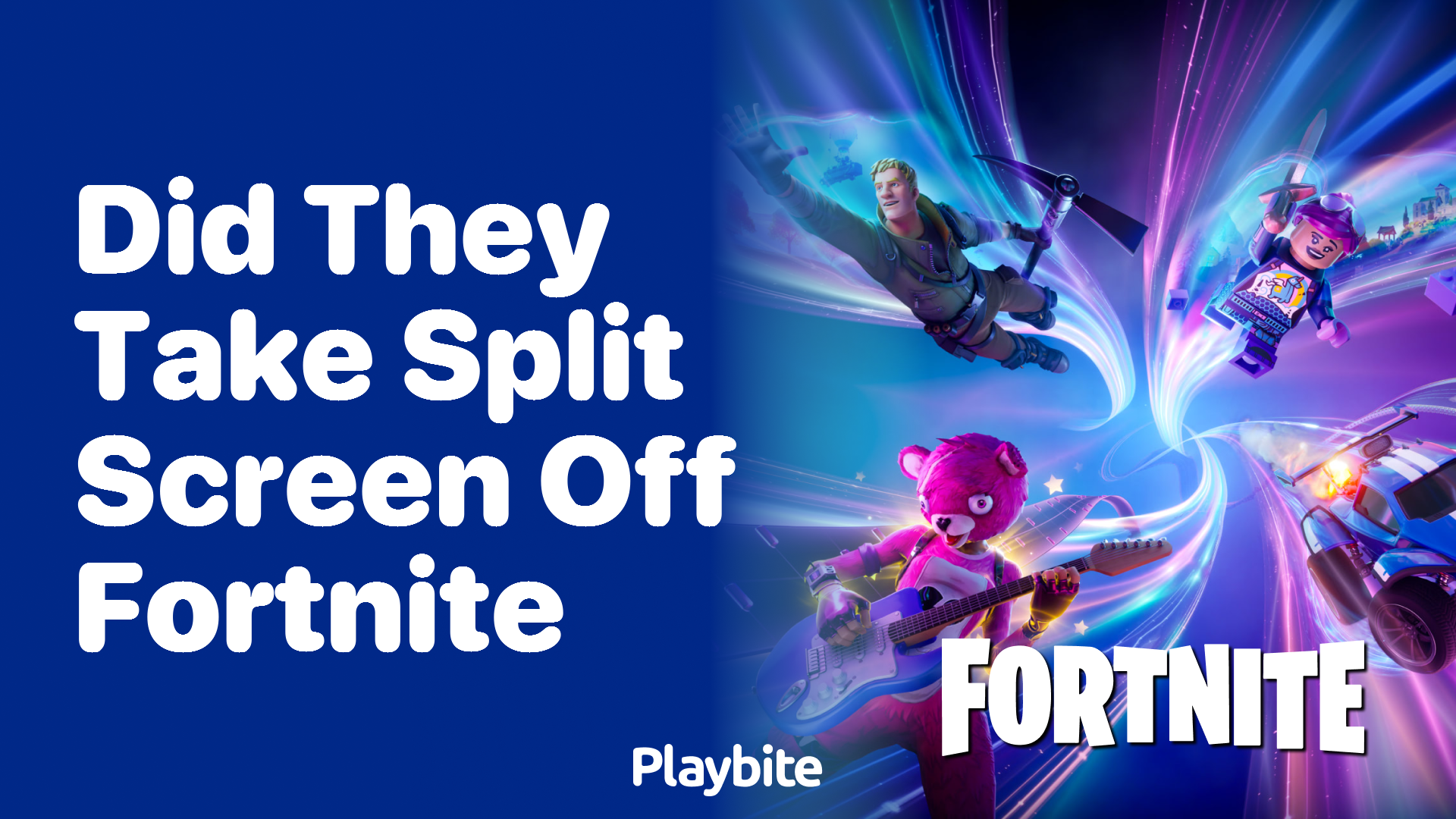 Did They Remove Split Screen from Fortnite?