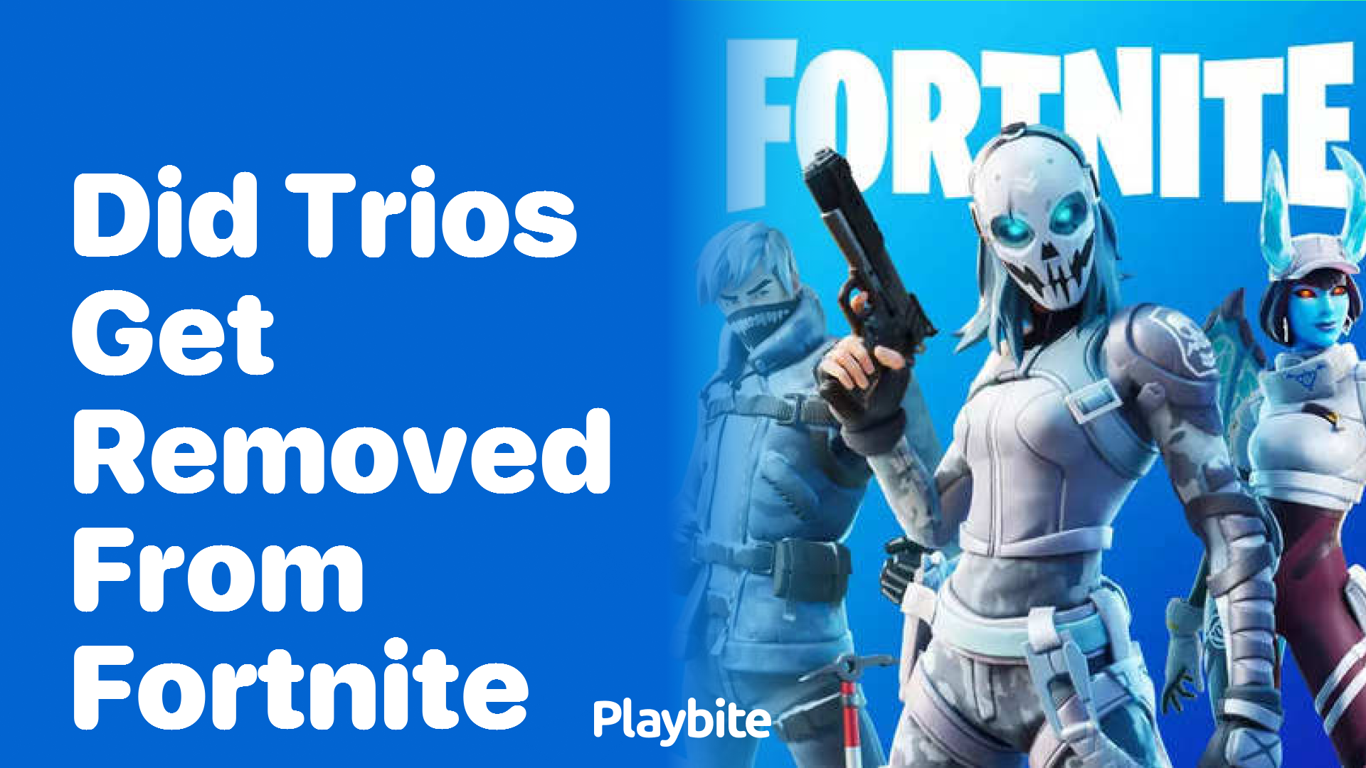 Did Trios Get Removed from Fortnite?