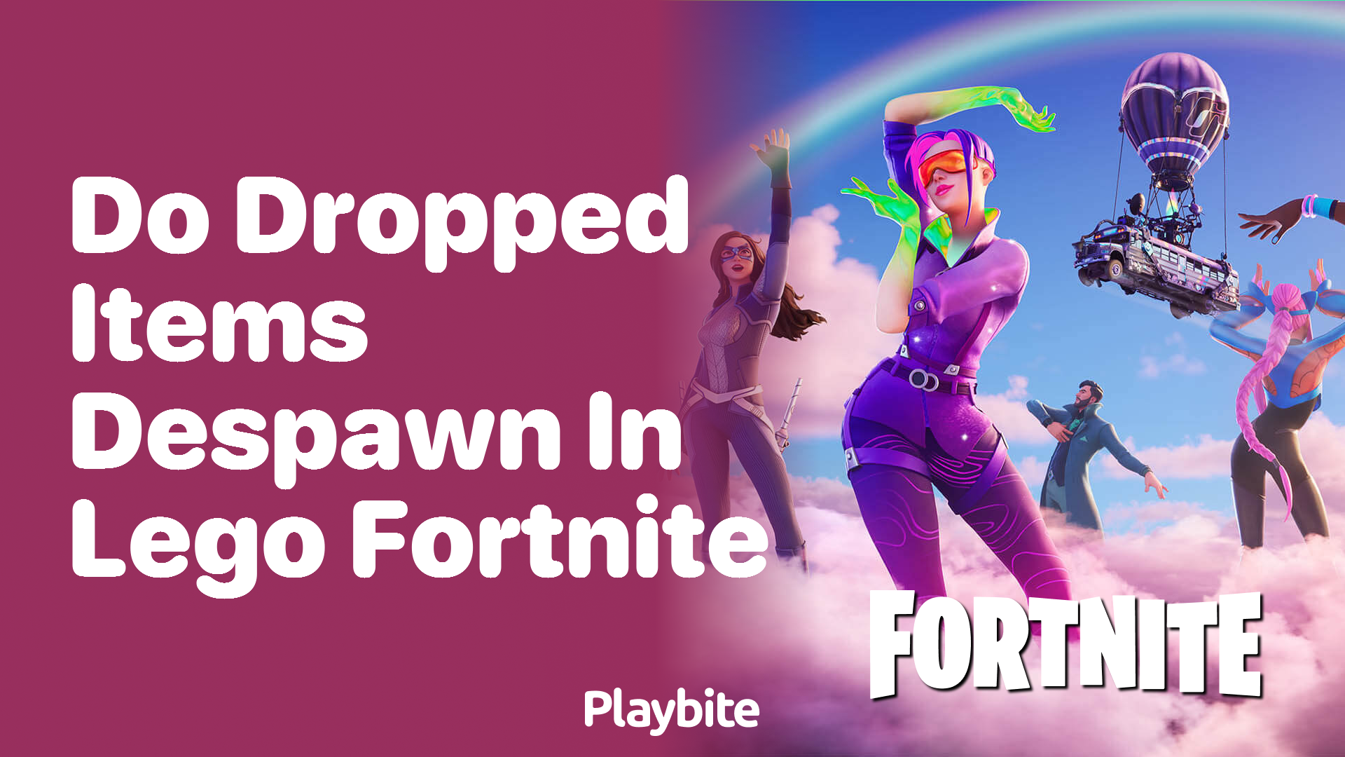 Do Dropped Items Despawn in Lego Fortnite?