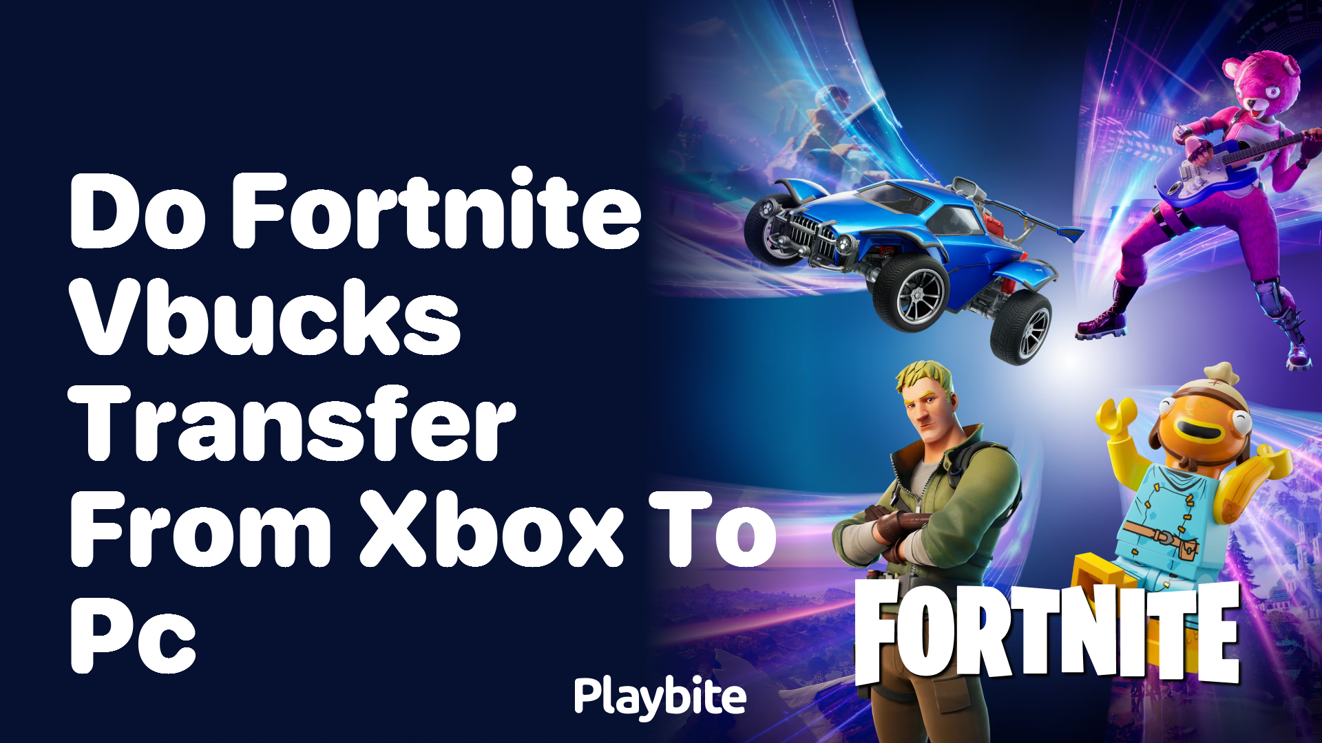 Do Fortnite V-Bucks Transfer from Xbox to PC?