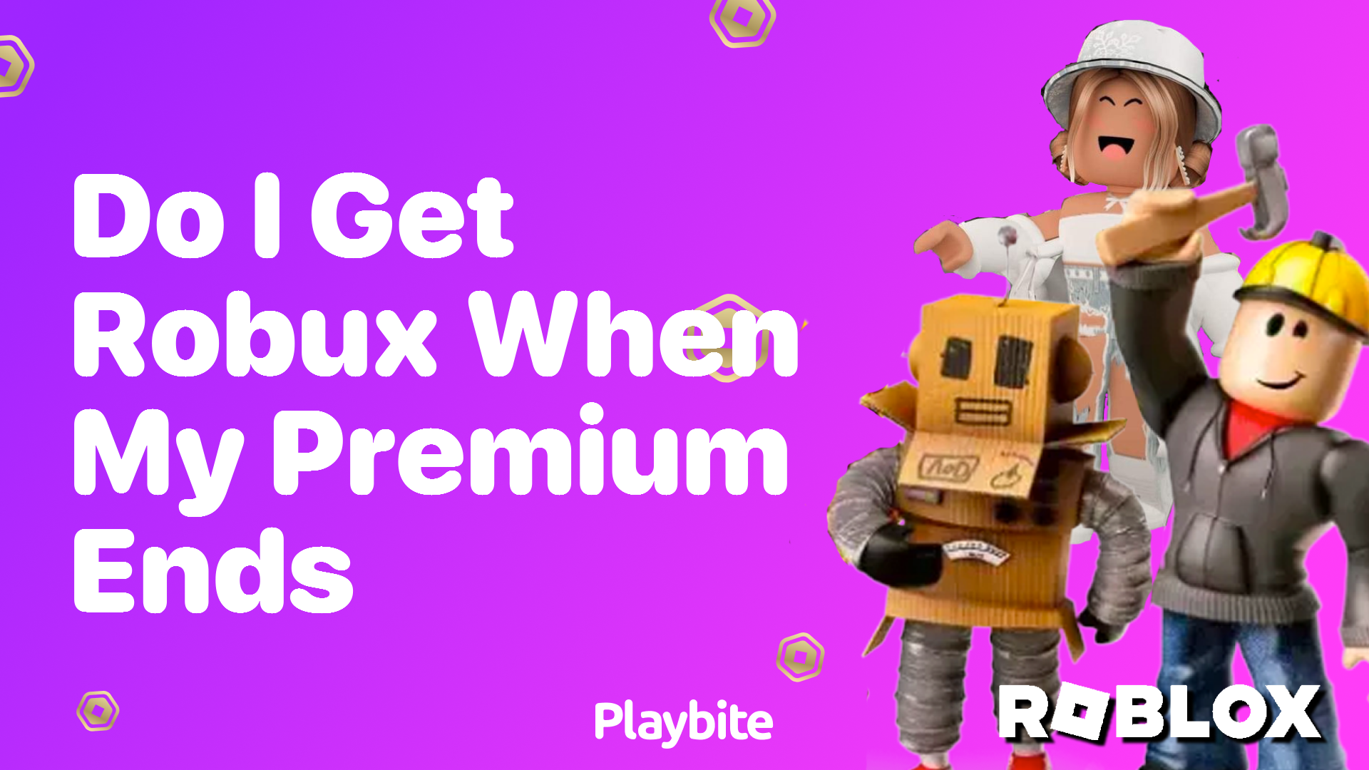 Do I Get Robux When My Premium Ends?