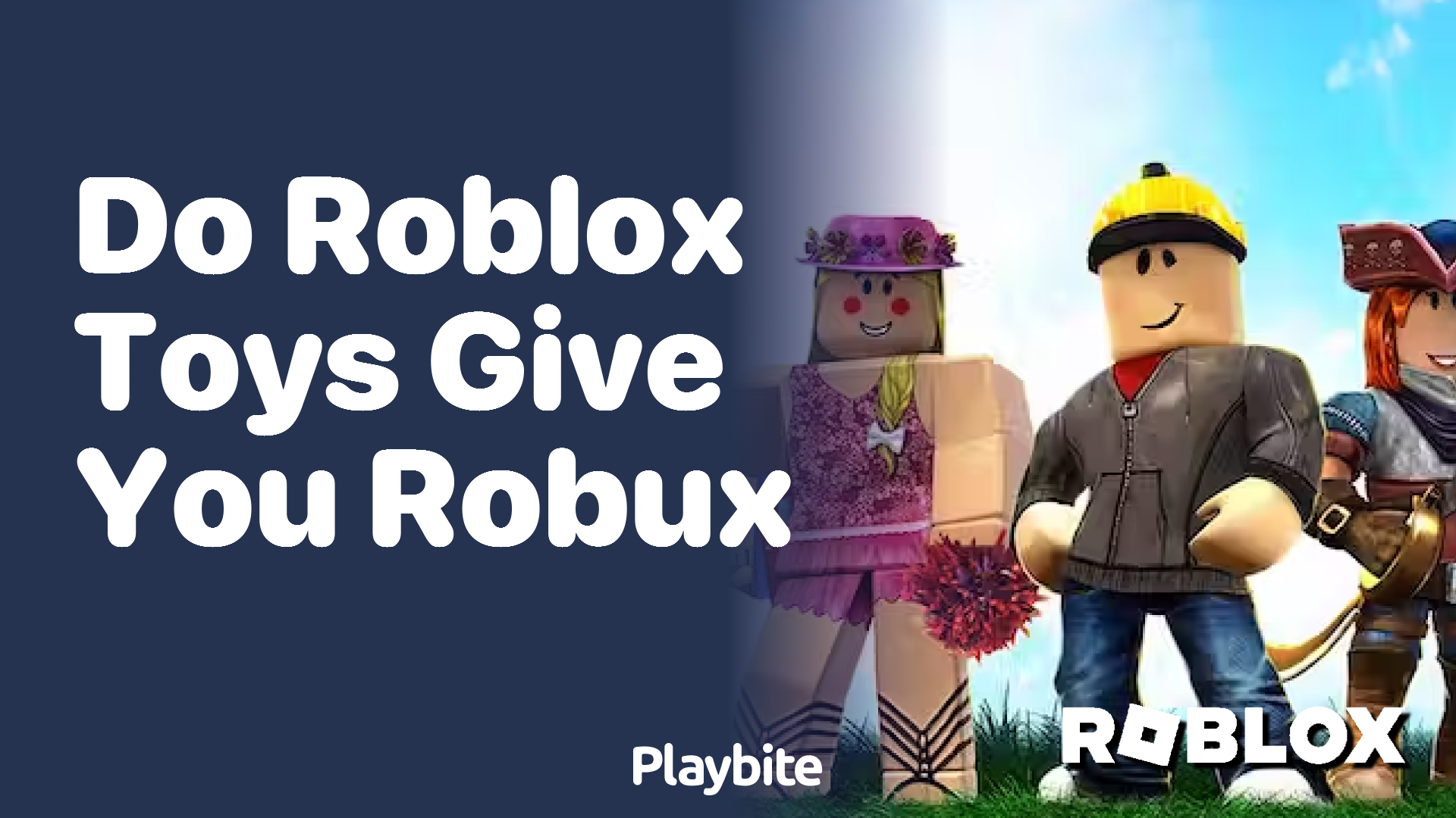 Do Roblox Toys Give You Robux?