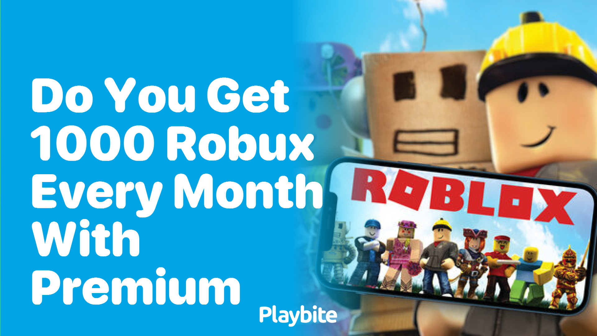 Do You Get 1000 Robux Every Month With Premium?