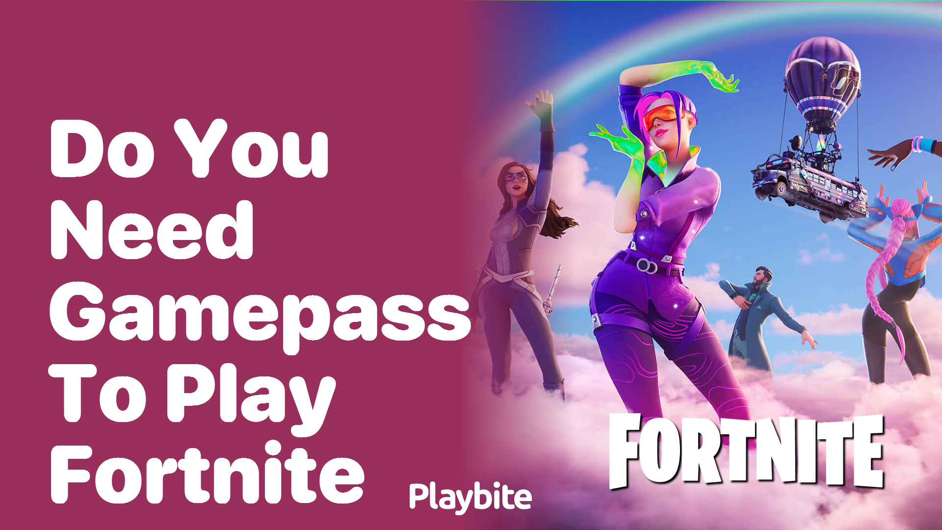 Do you need Game Pass to play Fortnite?