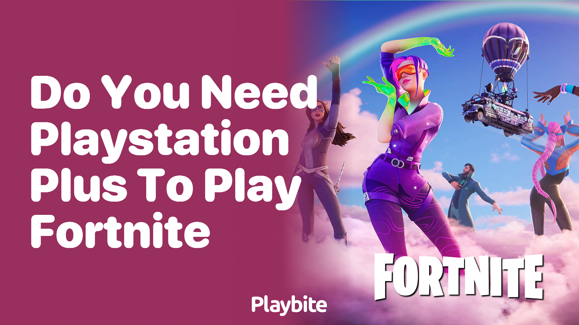 Do You Need PlayStation Plus to Play Fortnite?