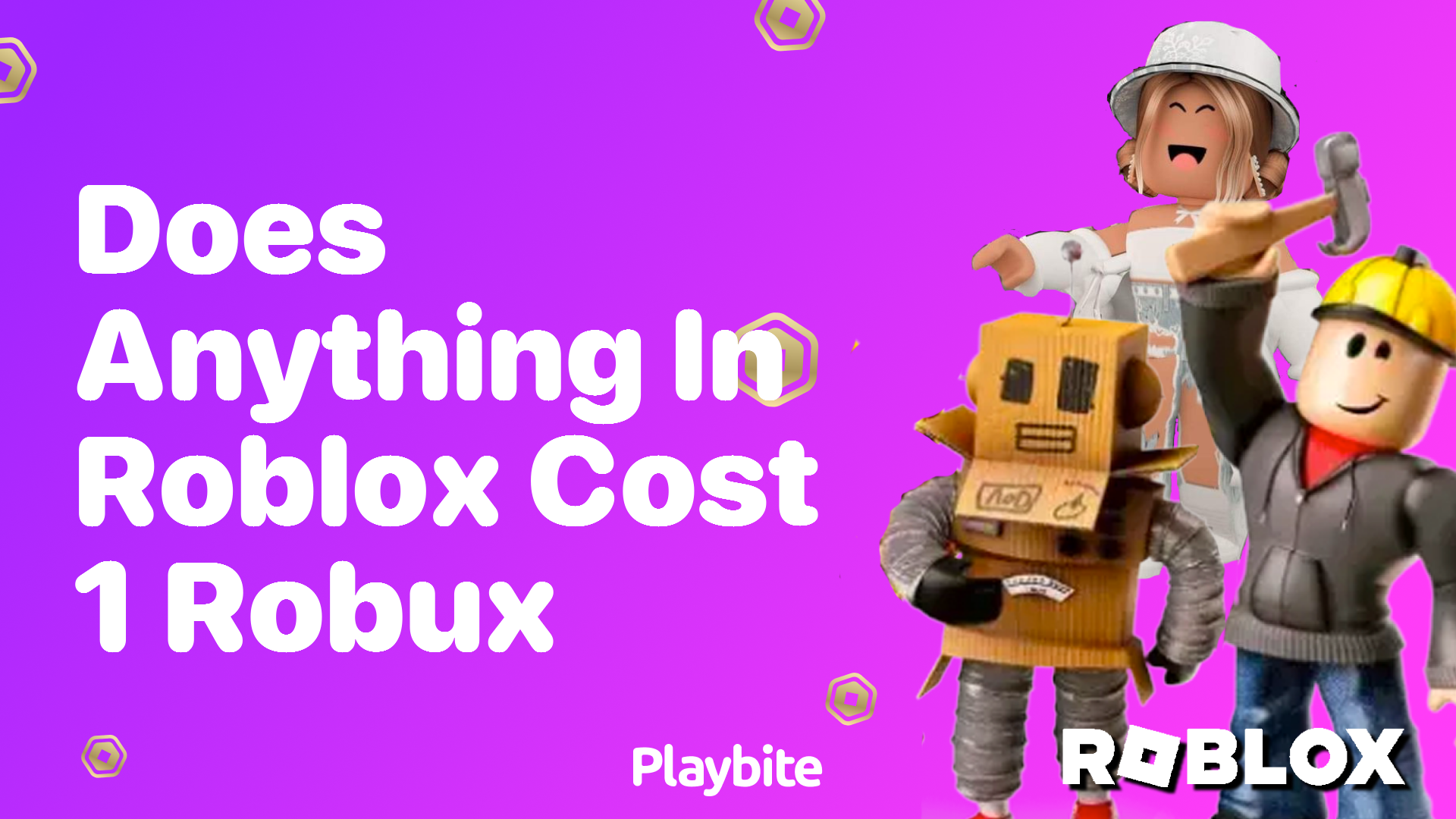 Does Anything in Roblox Cost 1 Robux? Let’s Find Out!