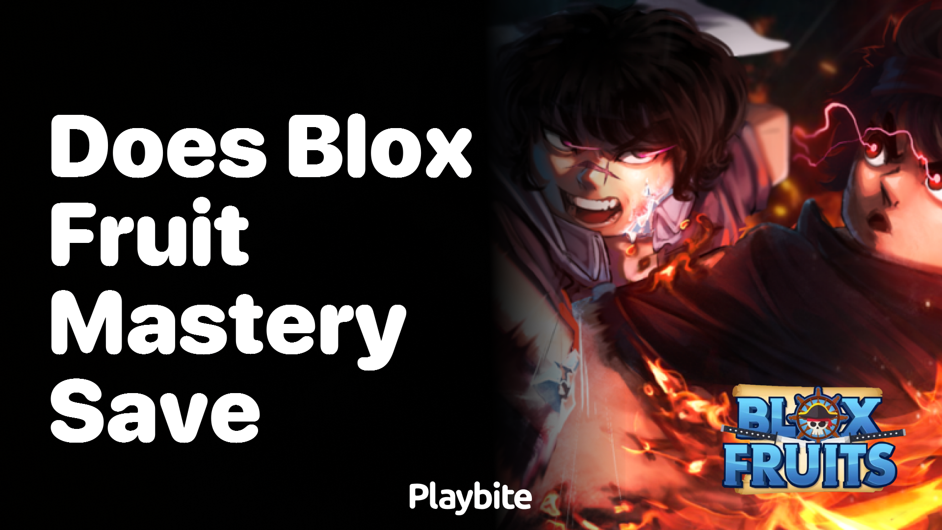 Does Blox Fruit Mastery Save in Your Game?