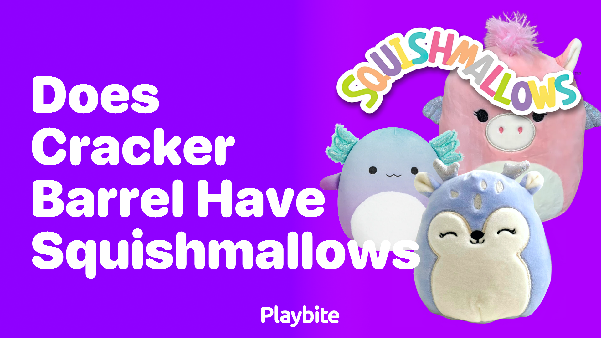 Does Cracker Barrel Have Squishmallows?