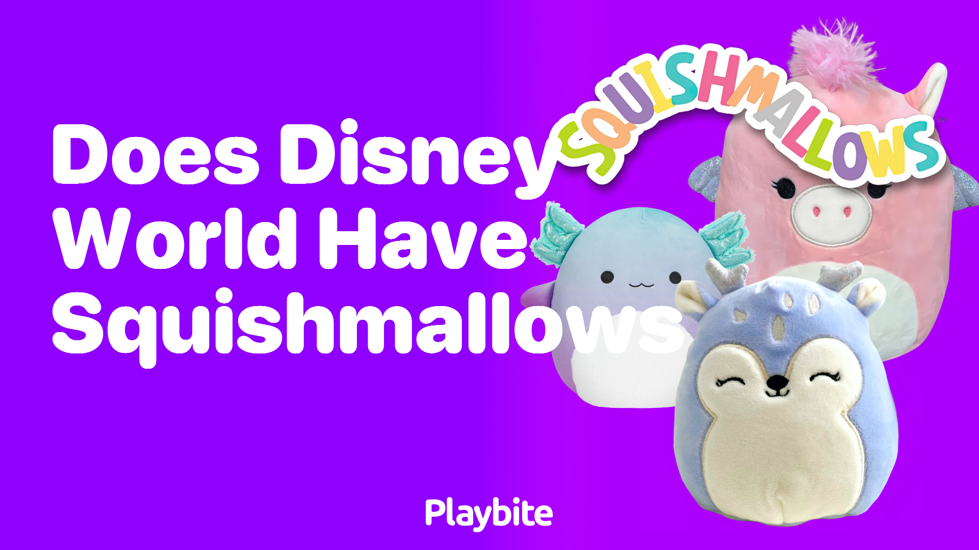Does Disney World have Squishmallows?