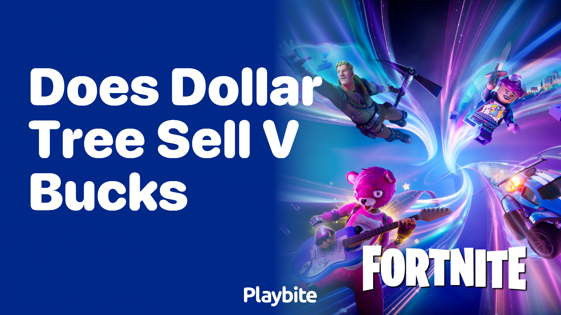 Does Dollar Tree Sell V-Bucks for Fortnite Fans?