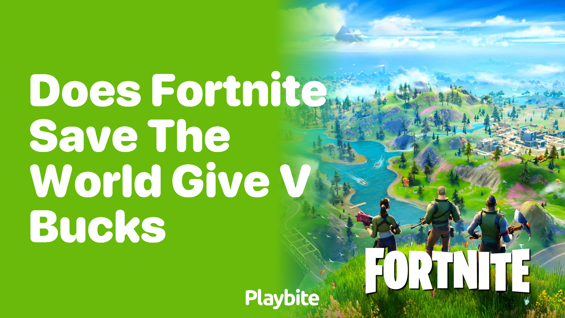 Does Fortnite Save the World Give V Bucks?